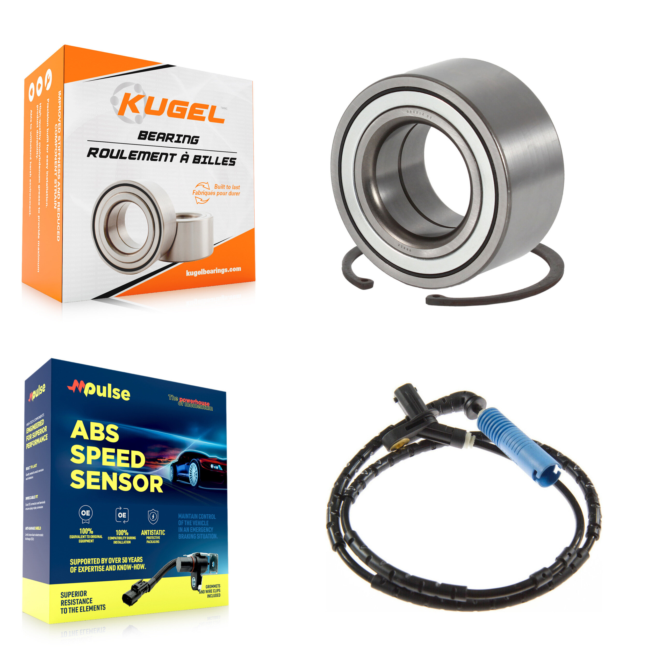 Kugel - K7S-101521 - Rear Wheel Bearing Kits
