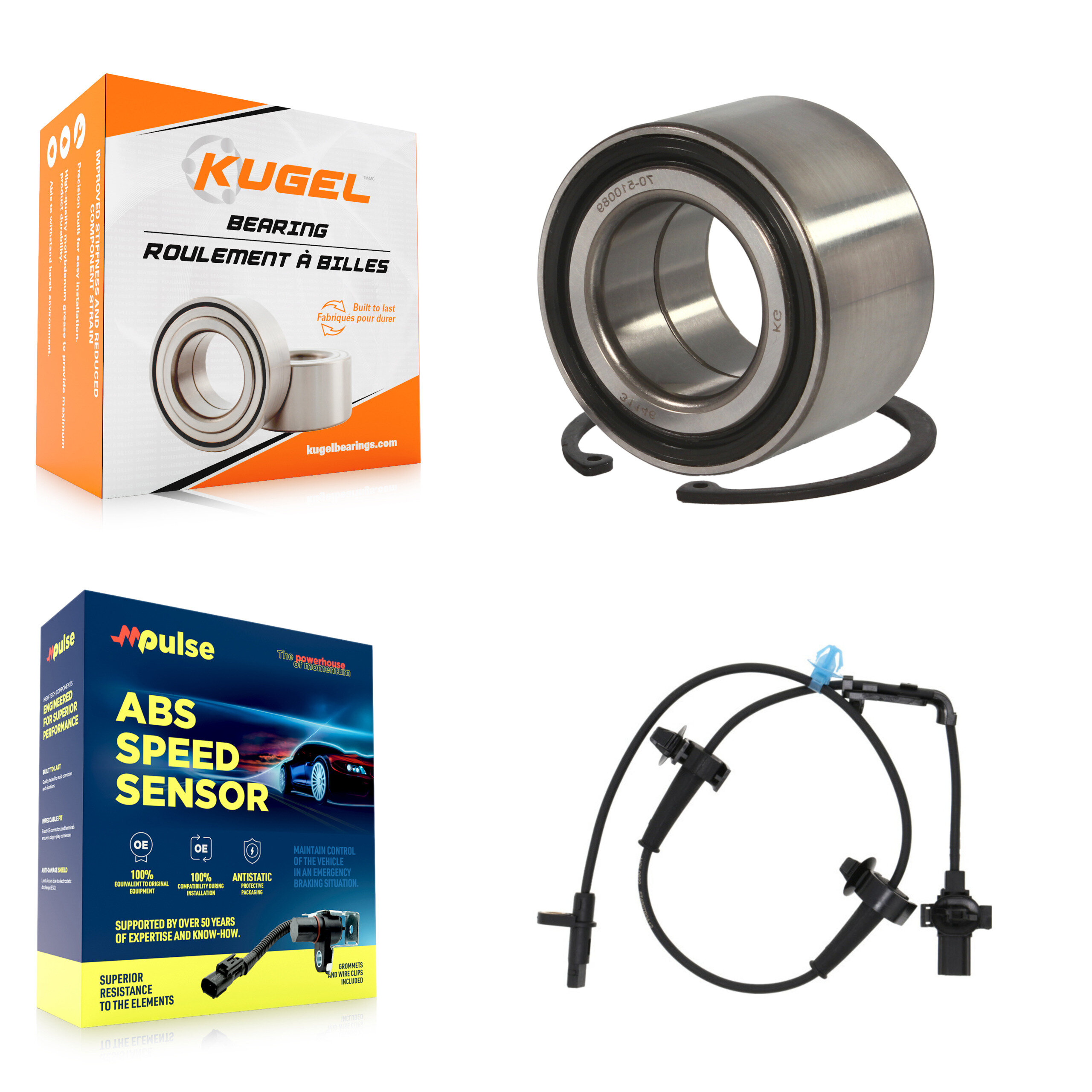 Kugel - K7S-102088 - Front Wheel Bearing Kits