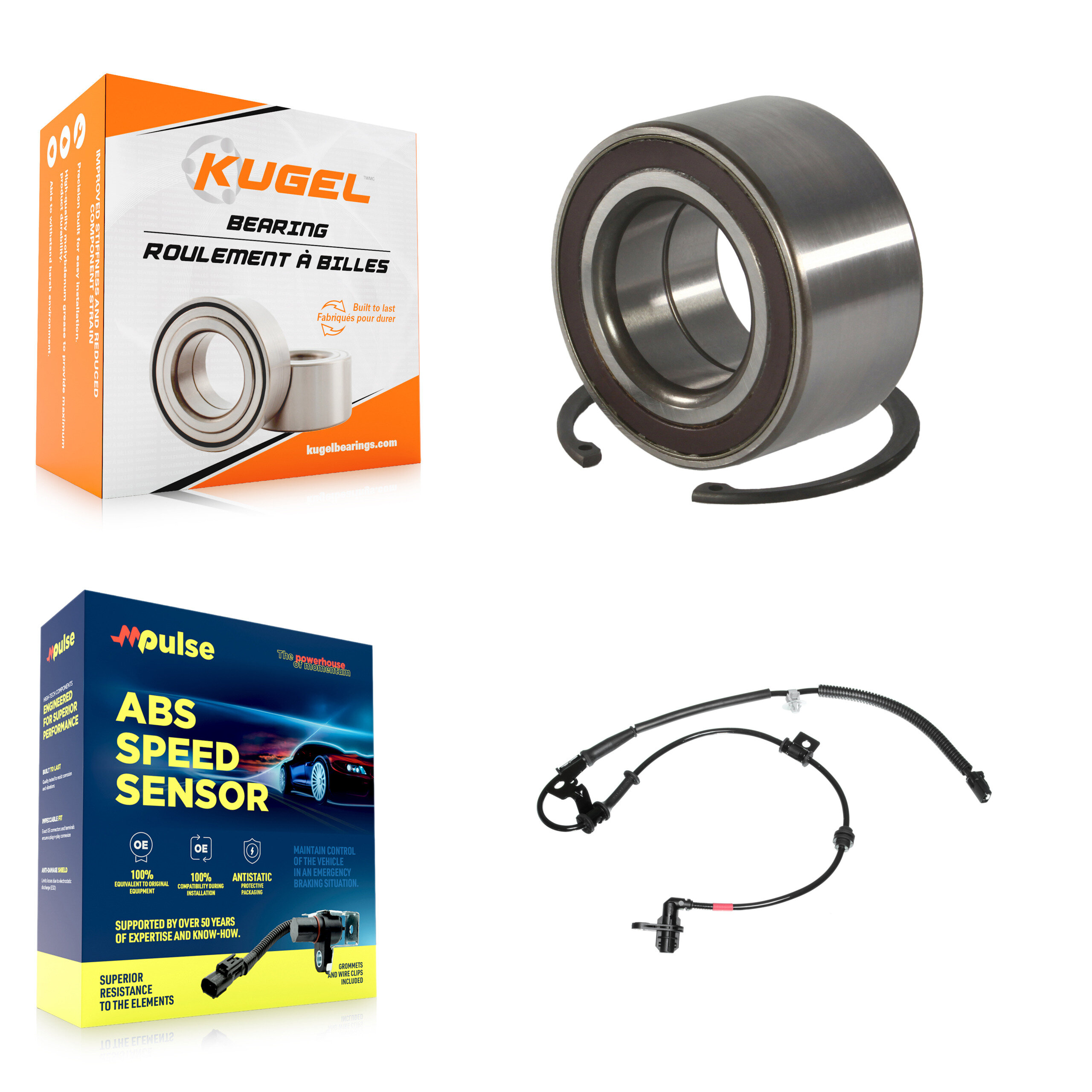 Kugel - K7S-102089 - Front Wheel Bearing Kits