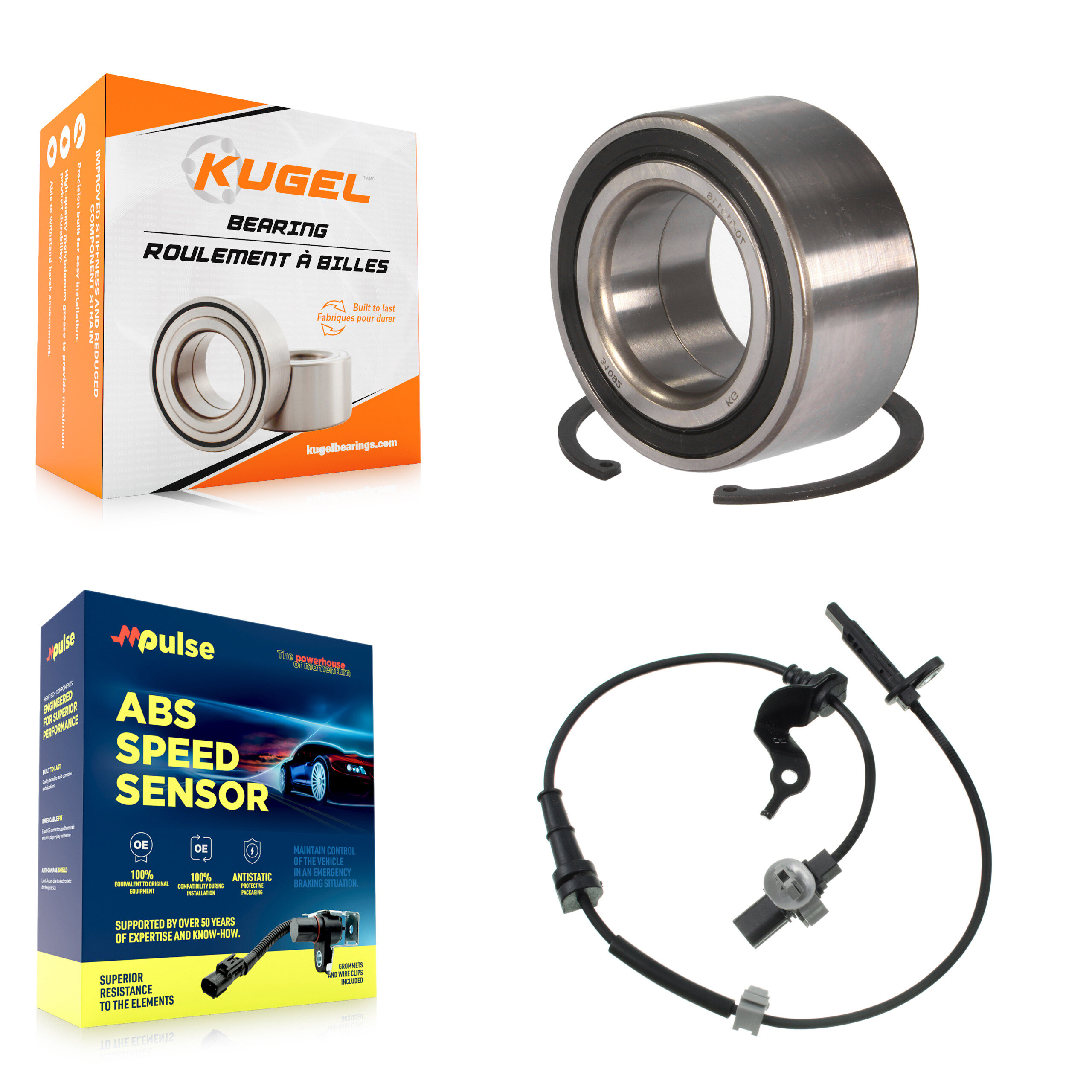 Kugel - K7S-102092 - Front Wheel Bearing Kits