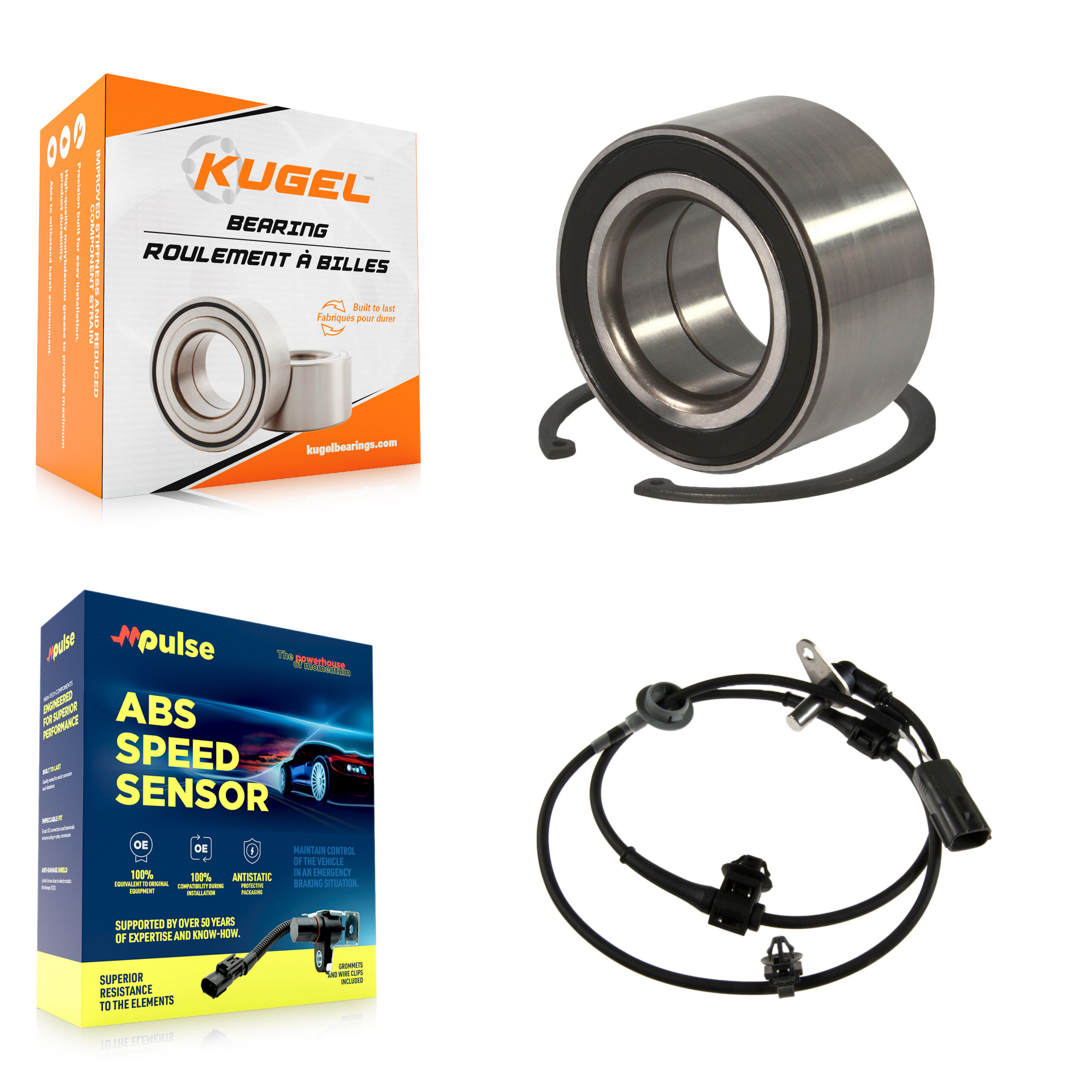 Kugel - K7S-102104 - Front Wheel Bearing Kits