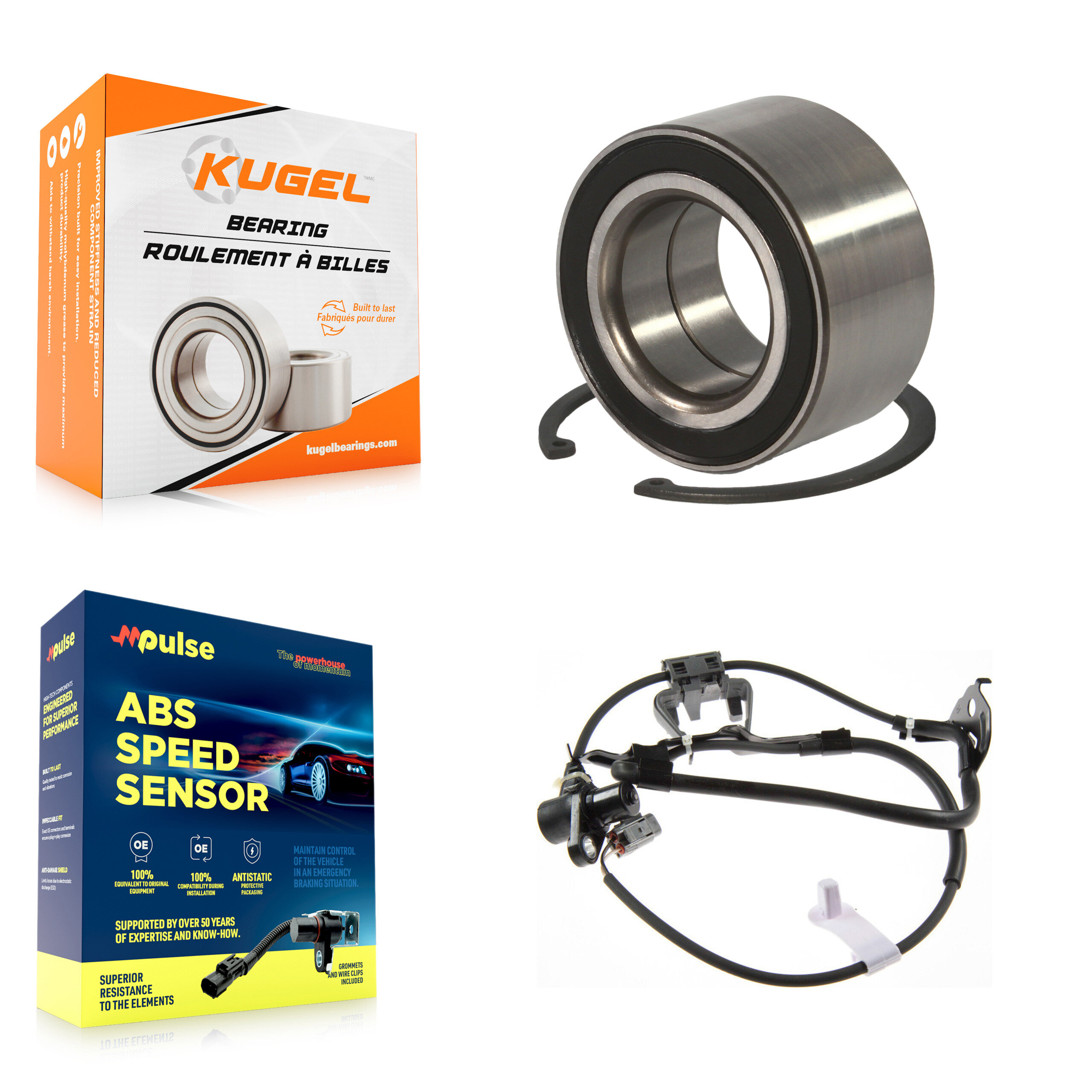 Kugel - K7S-102105 - Front Wheel Bearing Kits