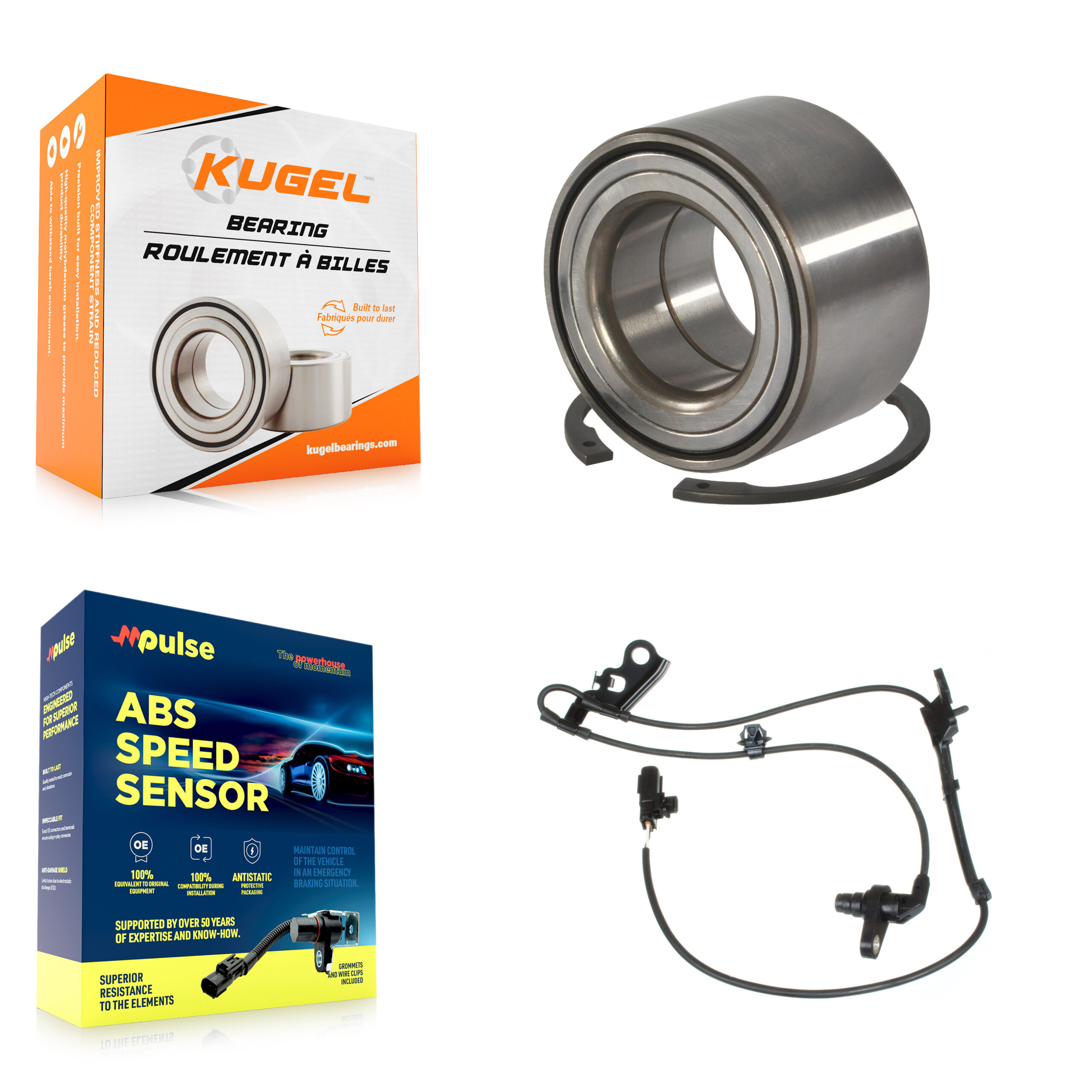 Kugel - K7S-102107 - Front Wheel Bearing Kits