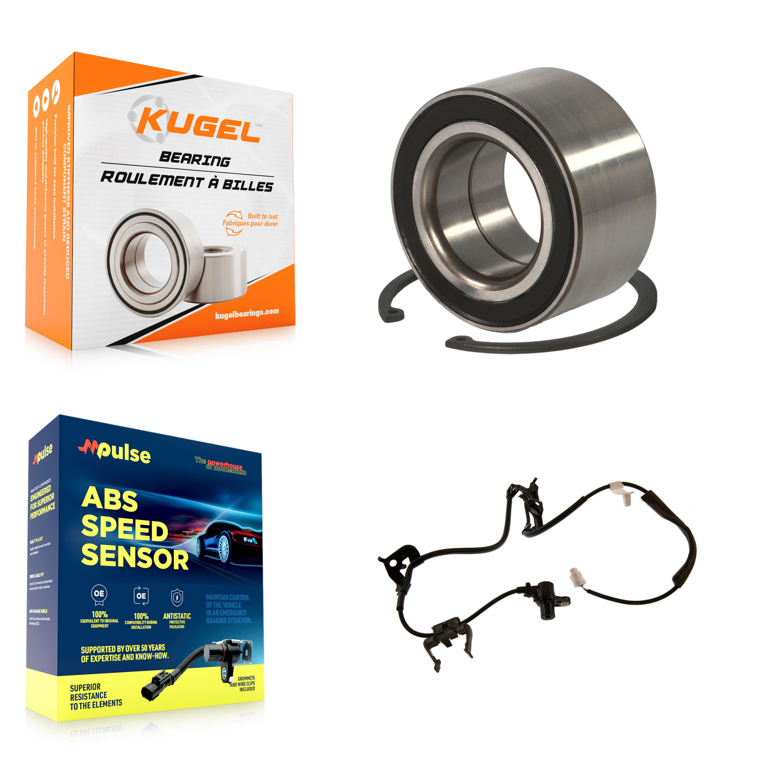Kugel - K7S-102112 - Front Wheel Bearing Kits