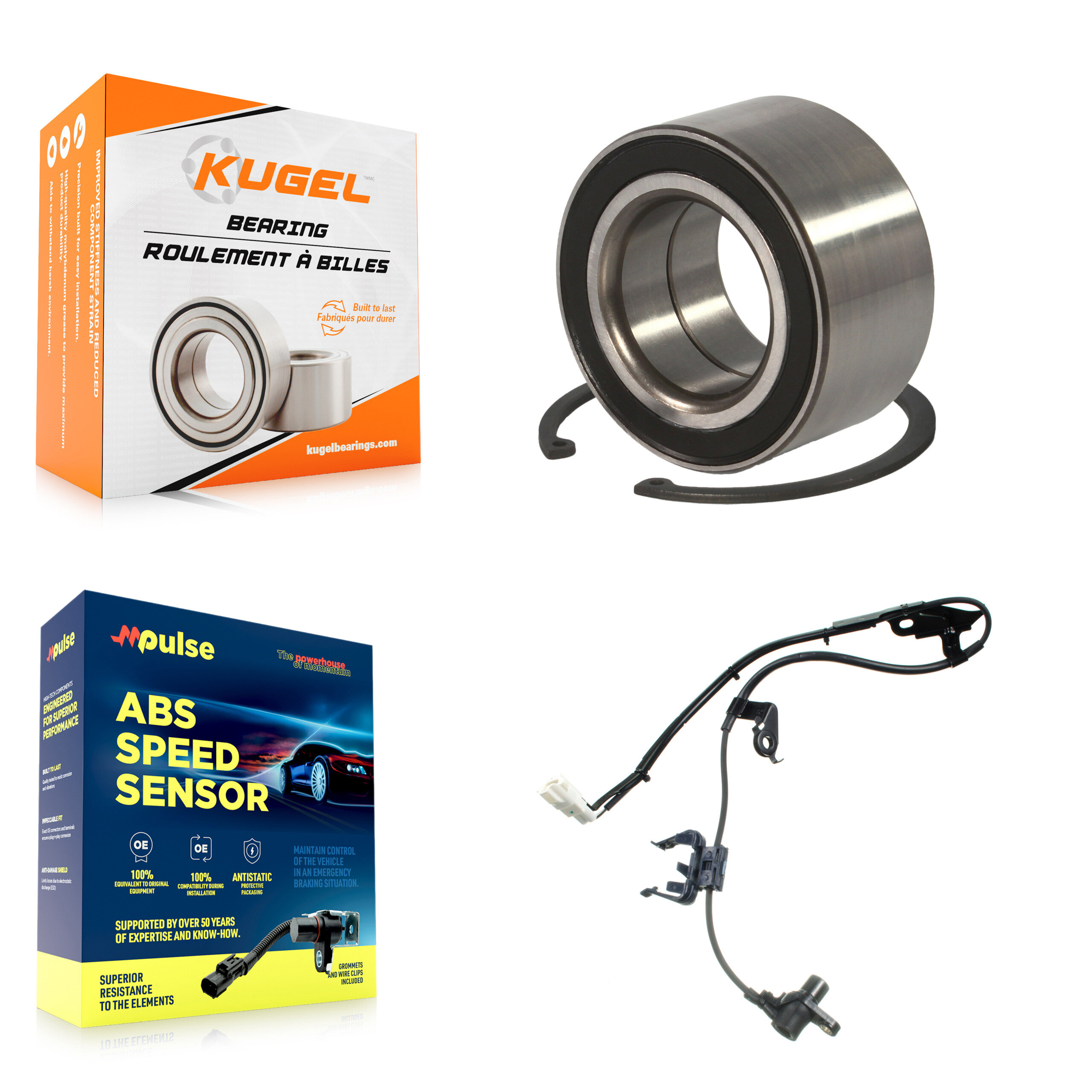 Kugel - K7S-102113 - Front Wheel Bearing Kits