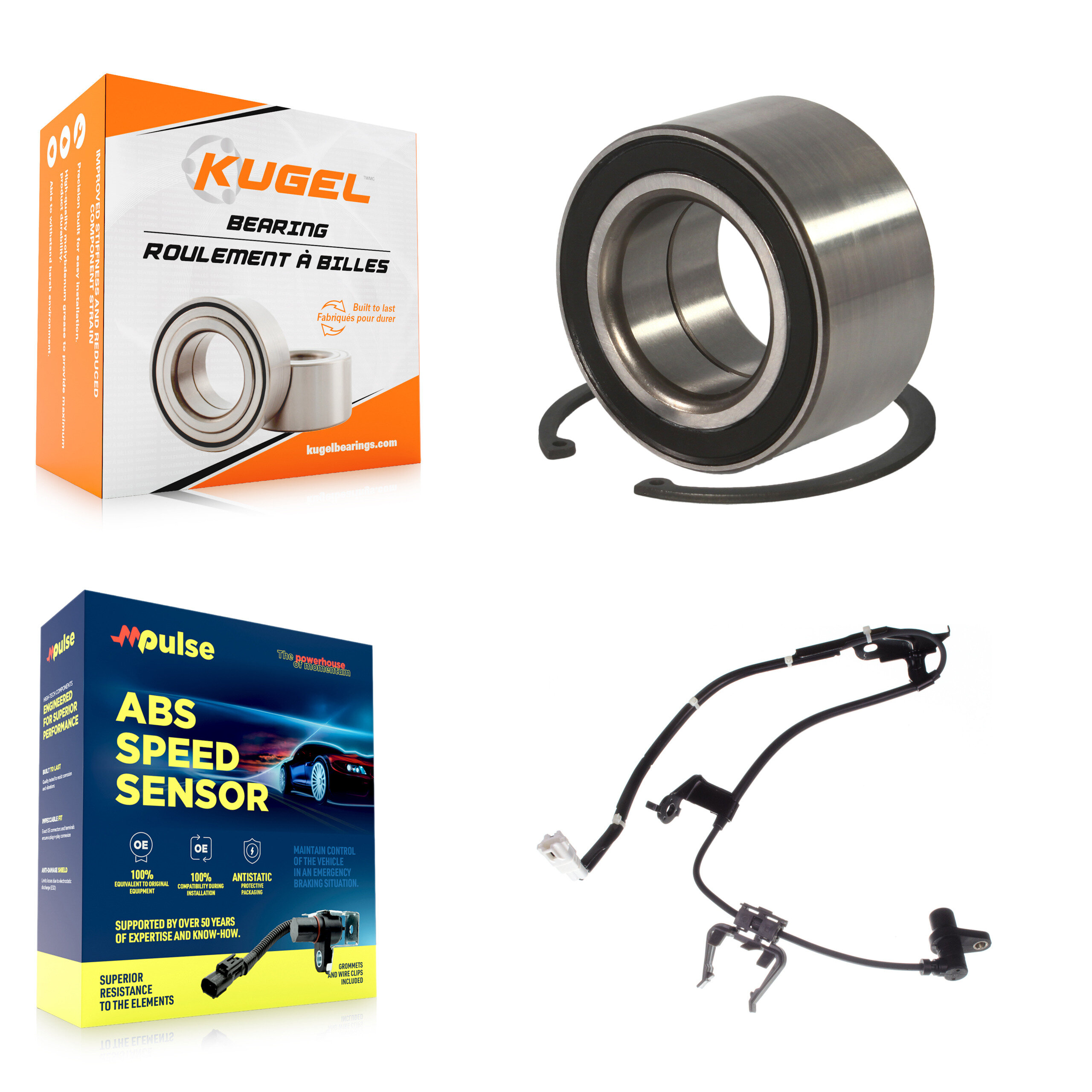 Kugel - K7S-102114 - Front Wheel Bearing Kits