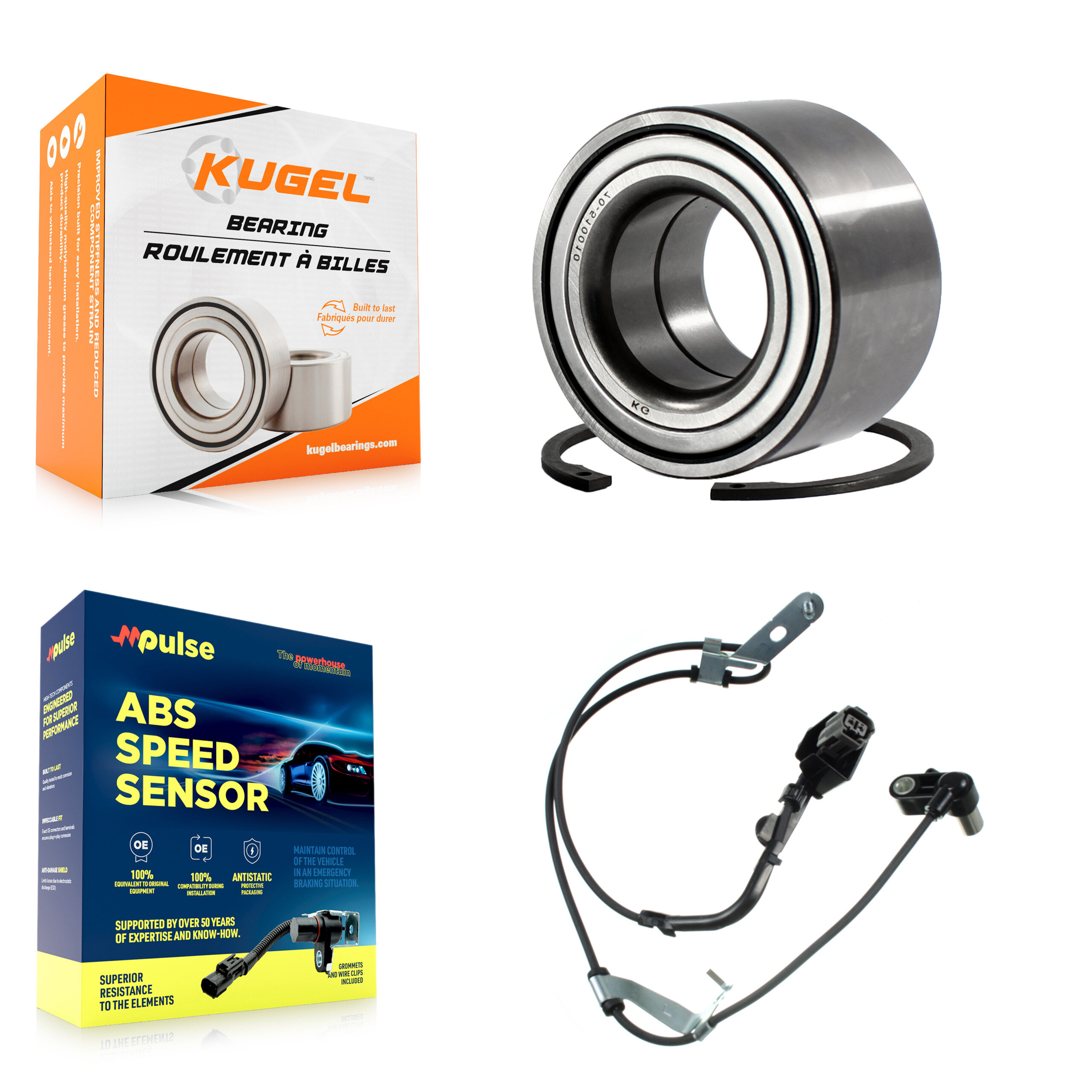 Kugel - K7S-102116 - Front Wheel Bearing Kits