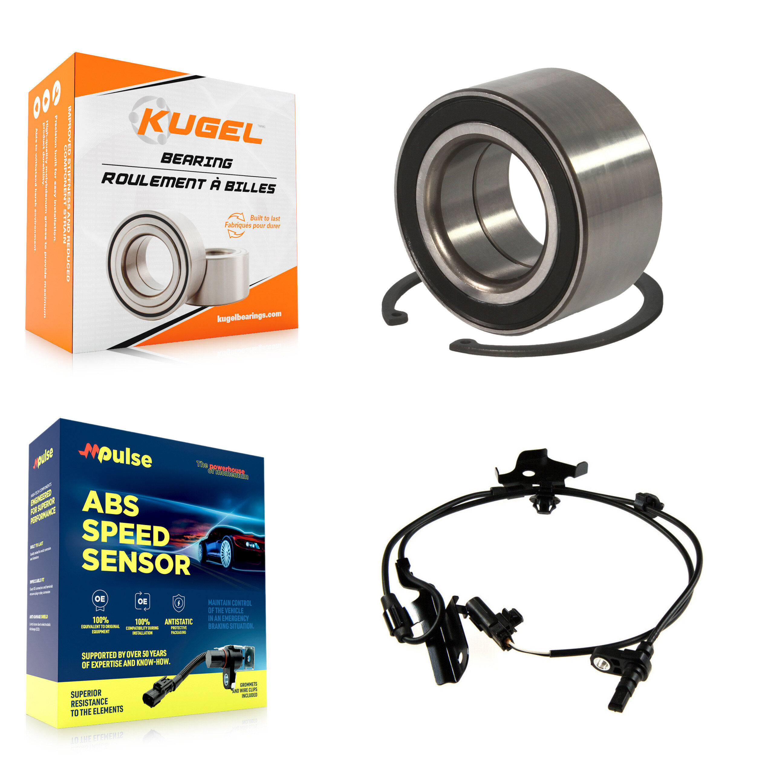 Kugel - K7S-102117 - Front Wheel Bearing Kits