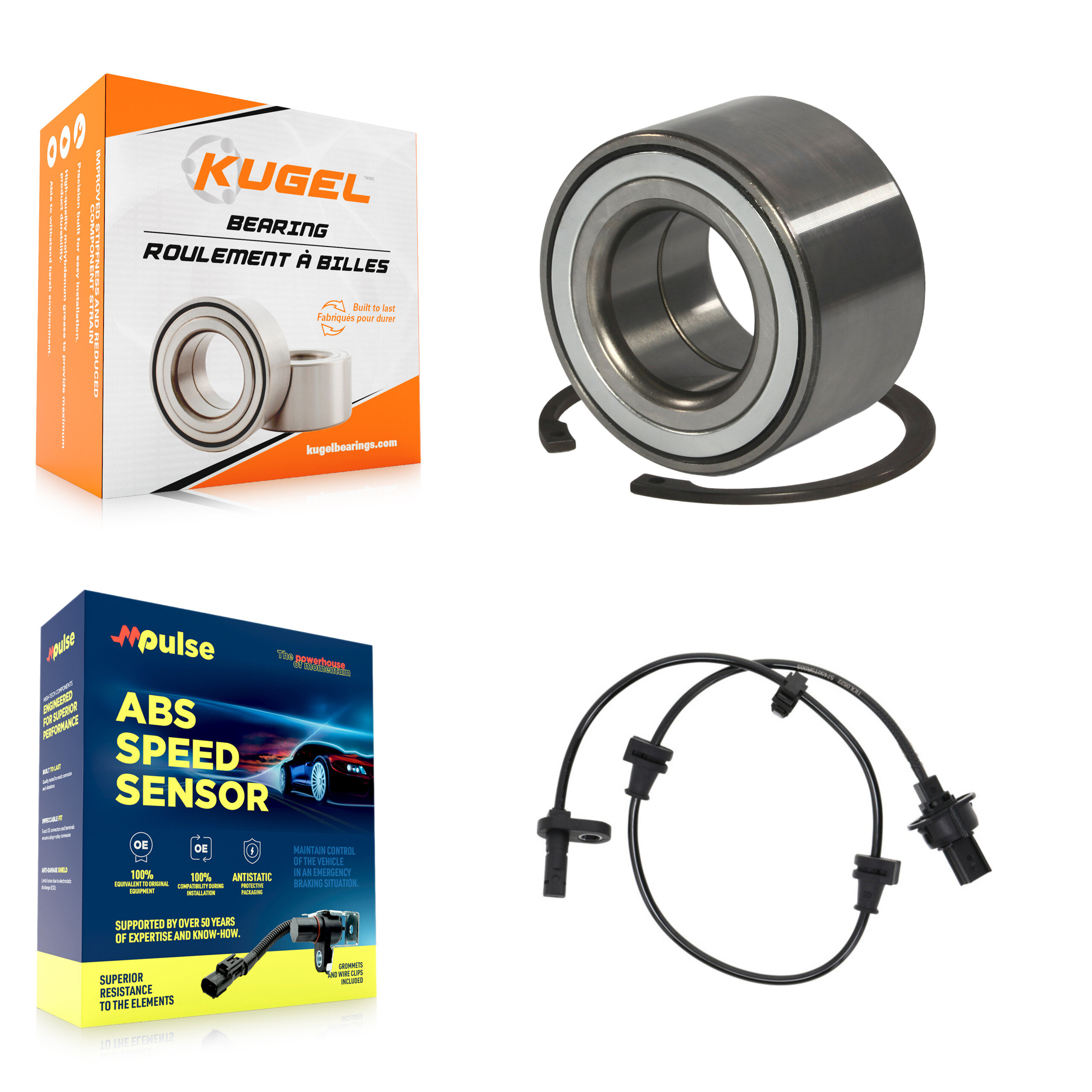 Kugel - K7S-102125 - Front Wheel Bearing Kits