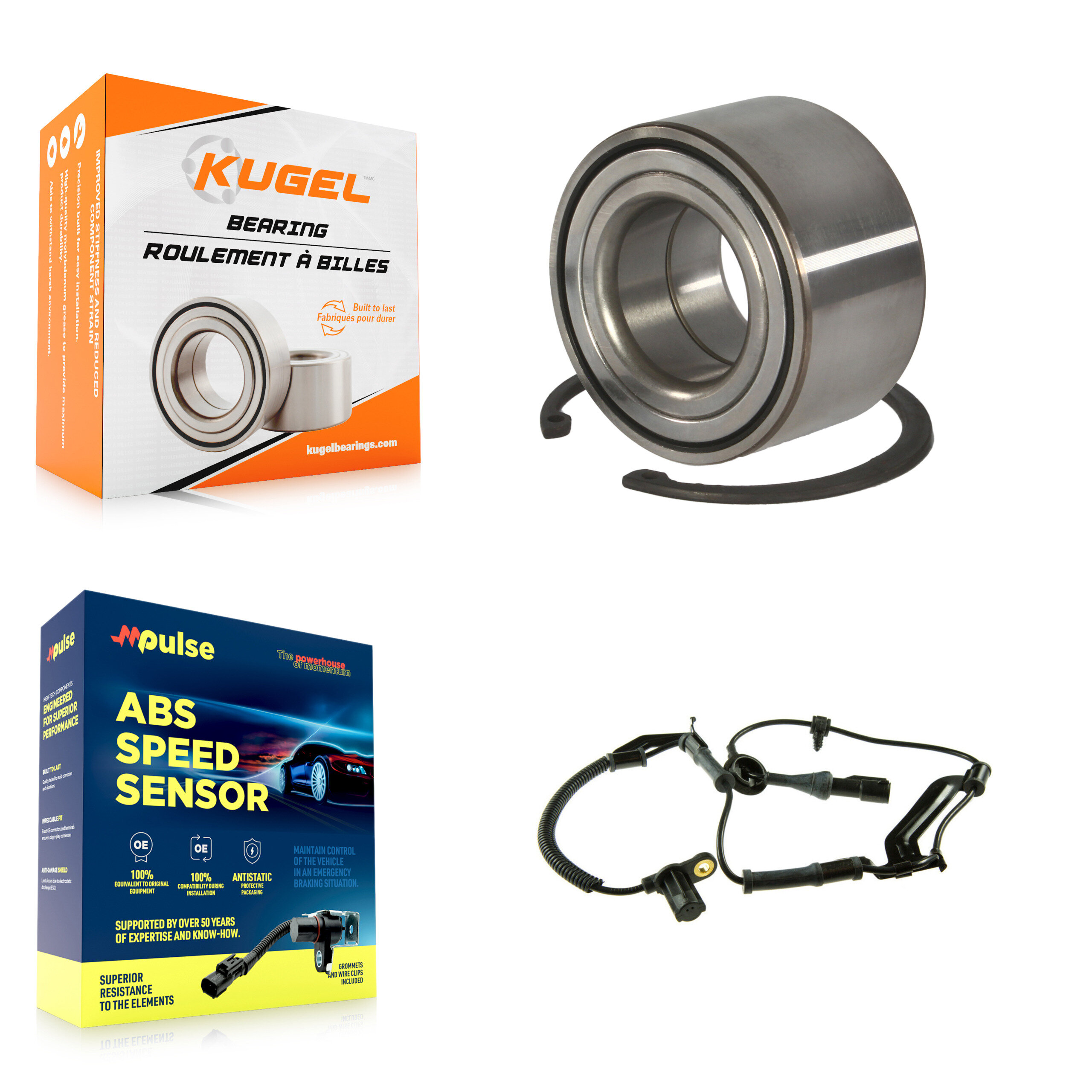 Kugel - K7S-102127 - Front Wheel Bearing Kits