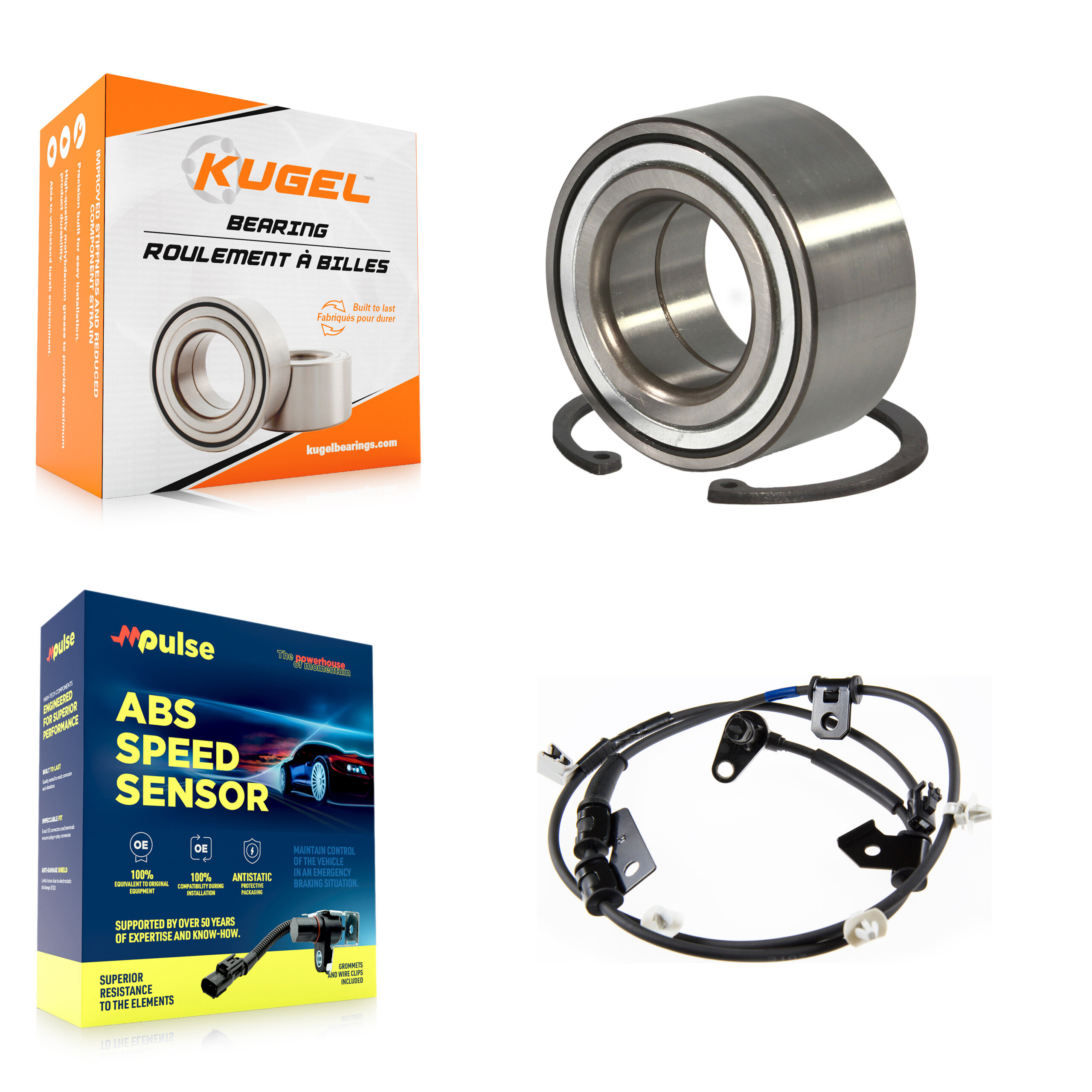 Kugel - K7S-102133 - Front Wheel Bearing Kits