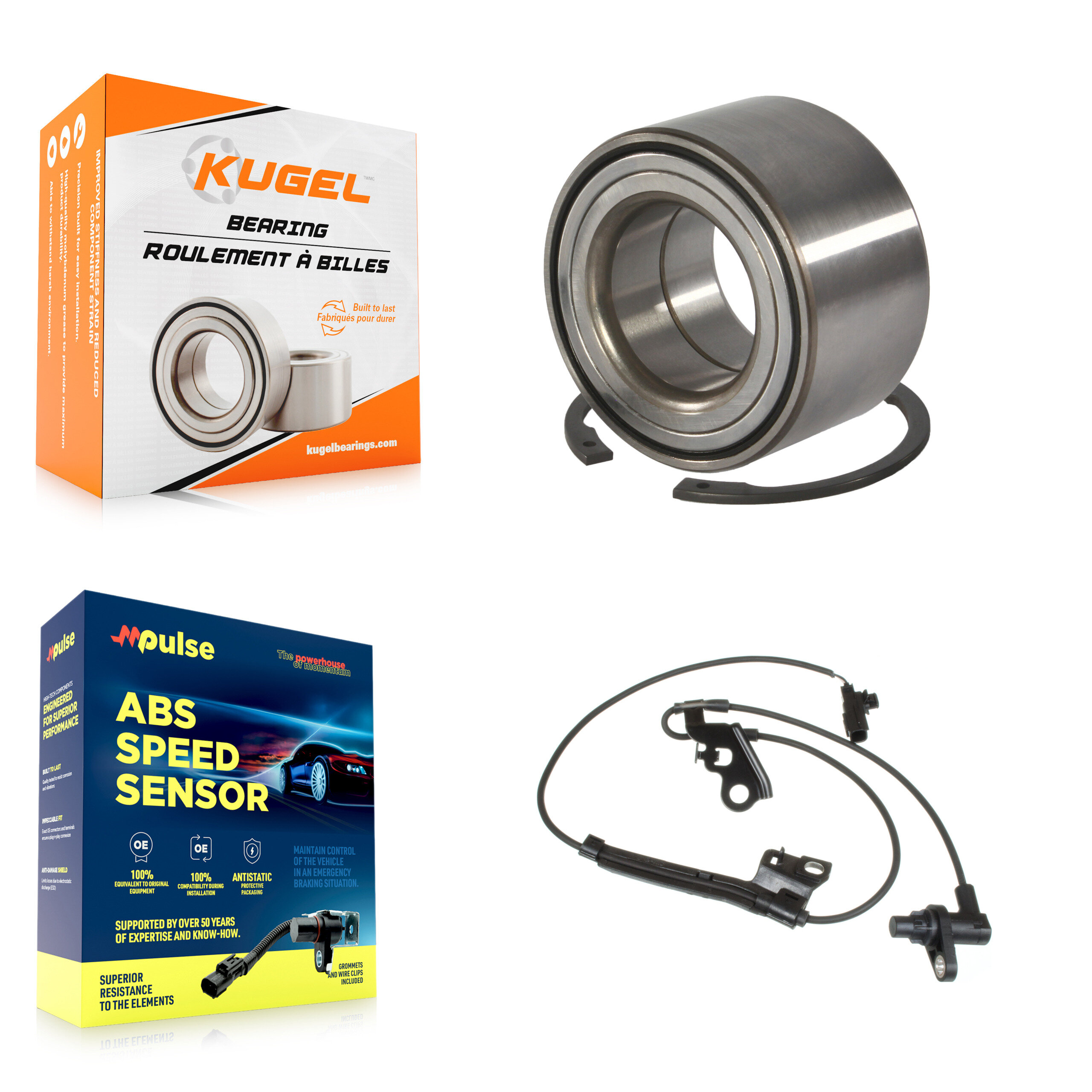 Kugel - K7S-102134 - Front Wheel Bearing Kits