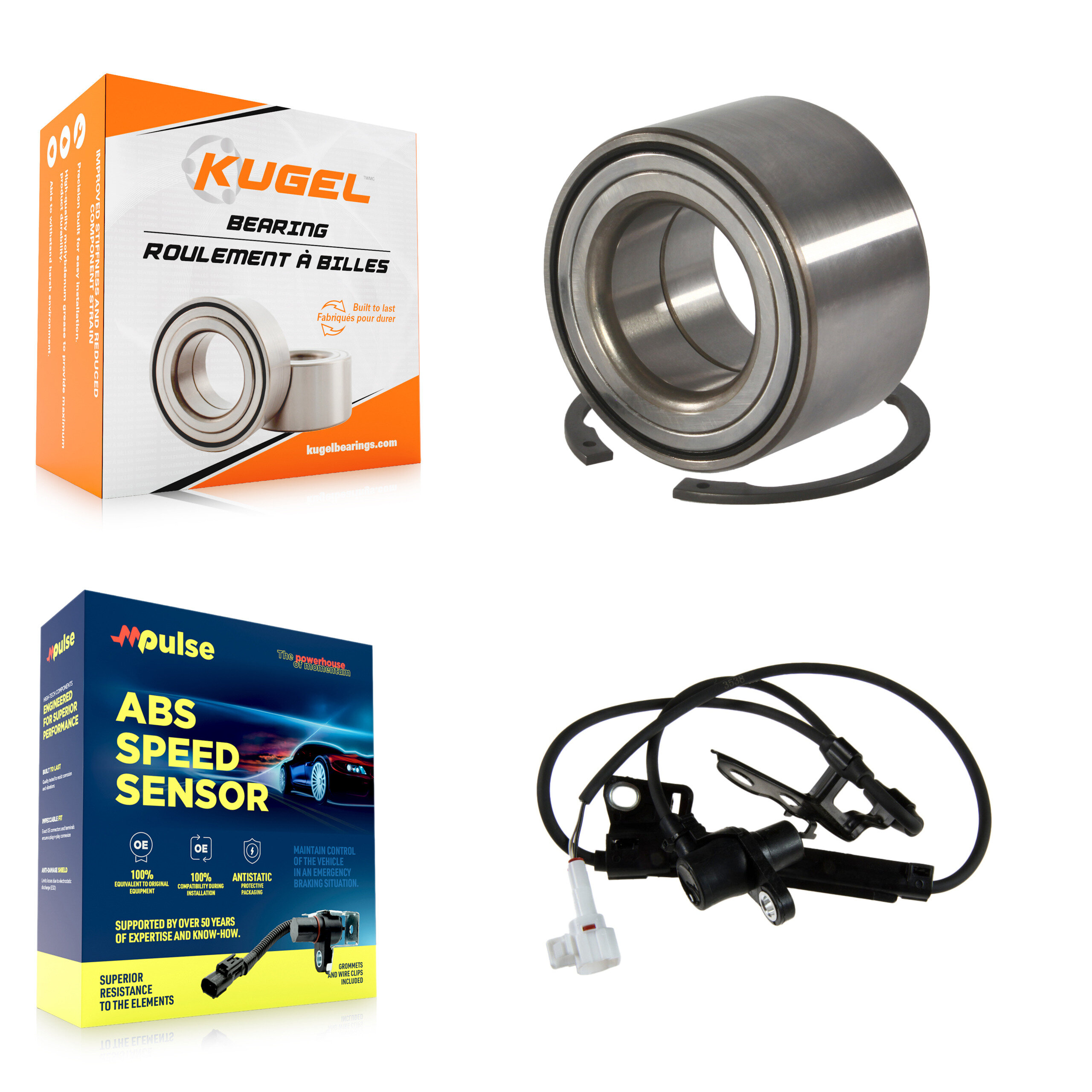 Kugel - K7S-102136 - Front Wheel Bearing Kits