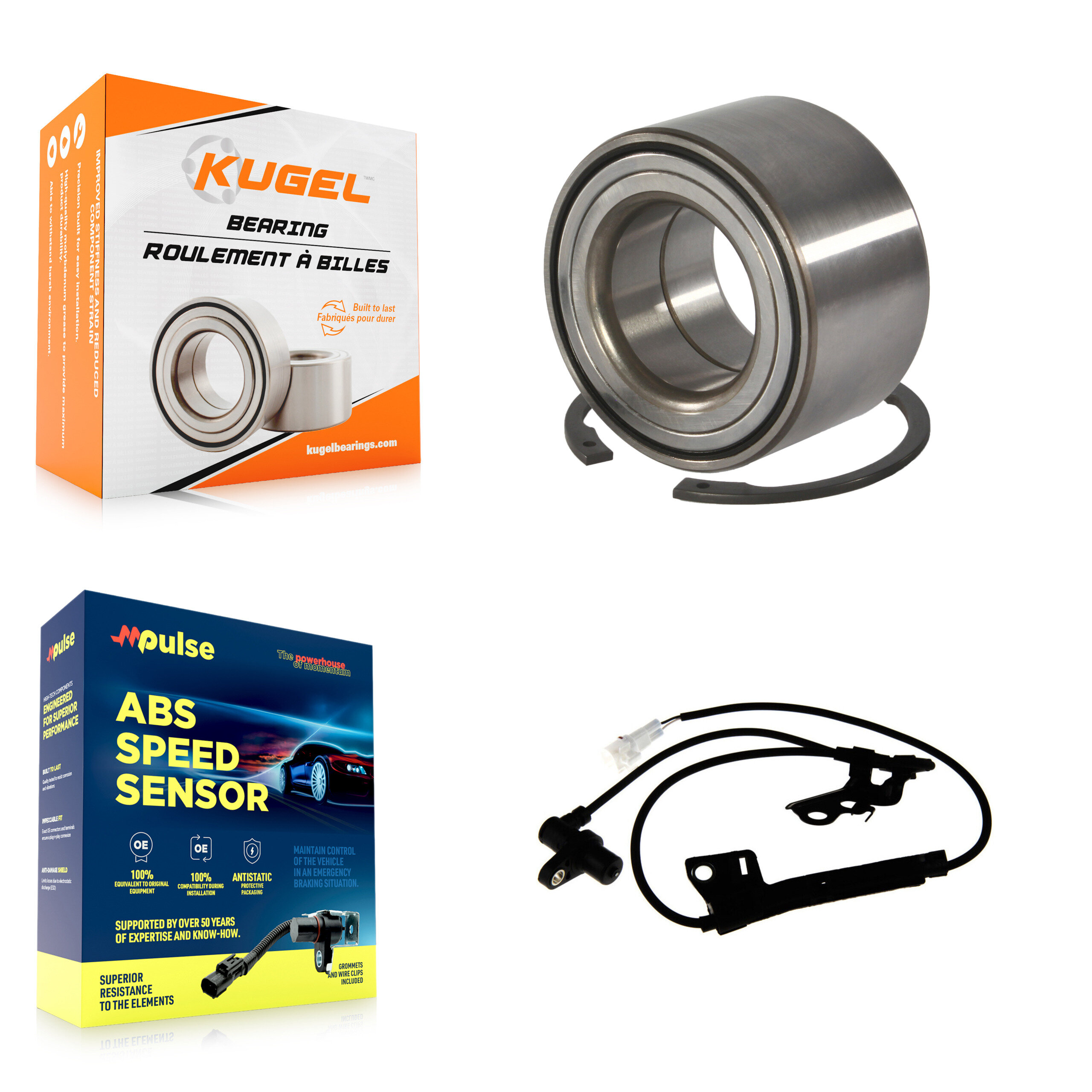 Kugel - K7S-102137 - Front Wheel Bearing Kits