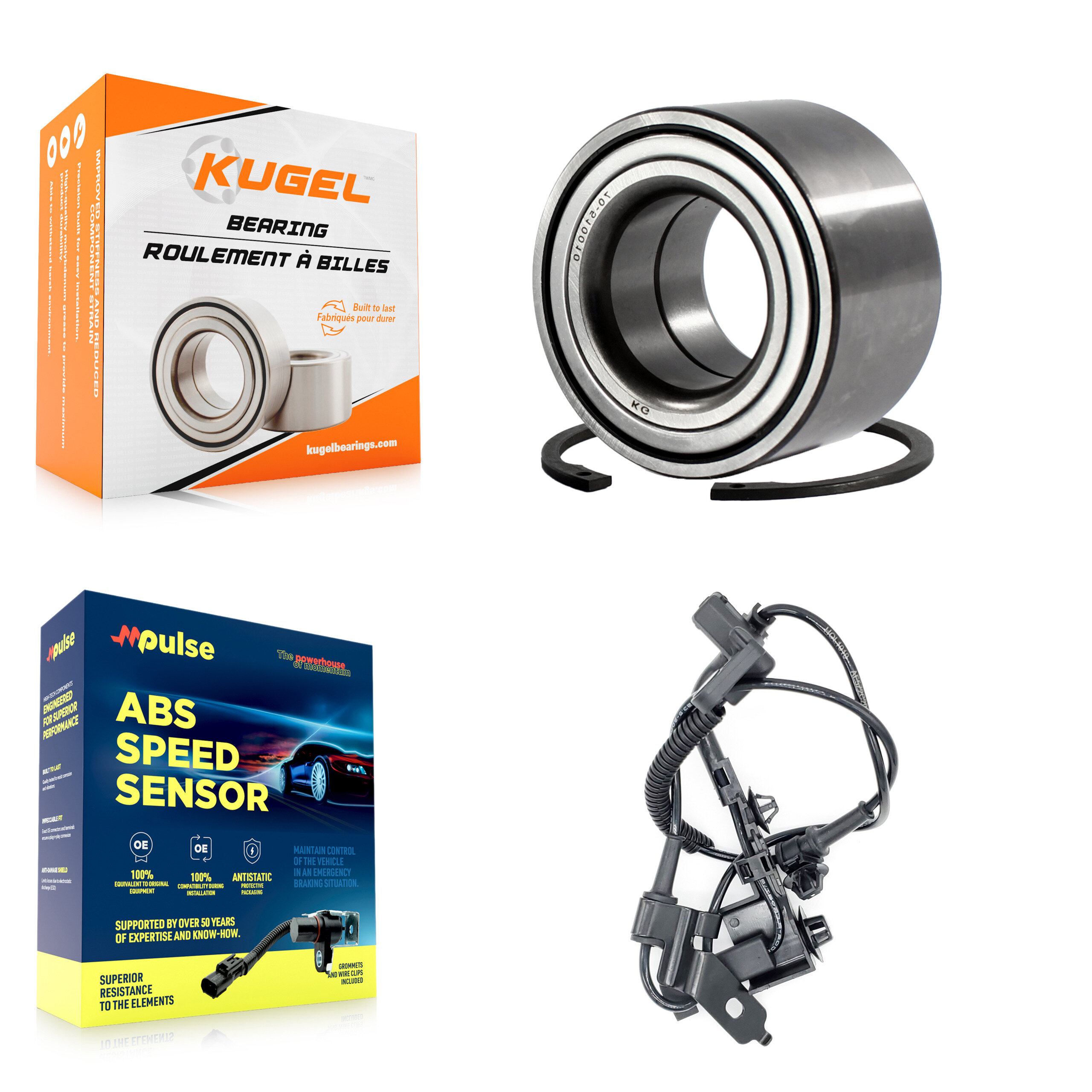 Kugel - K7S-102138 - Front Wheel Bearing Kits