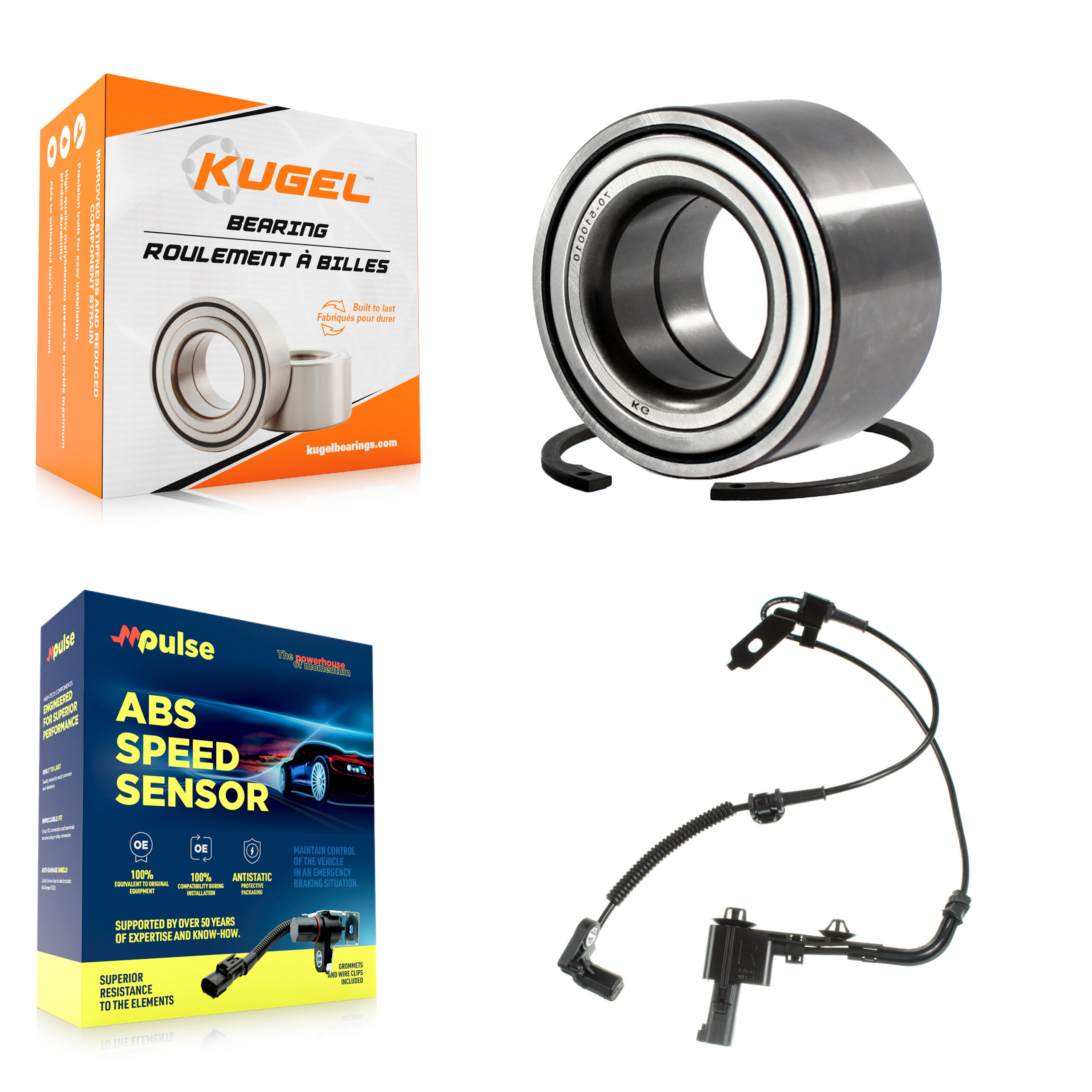 Kugel - K7S-102139 - Front Wheel Bearing Kits