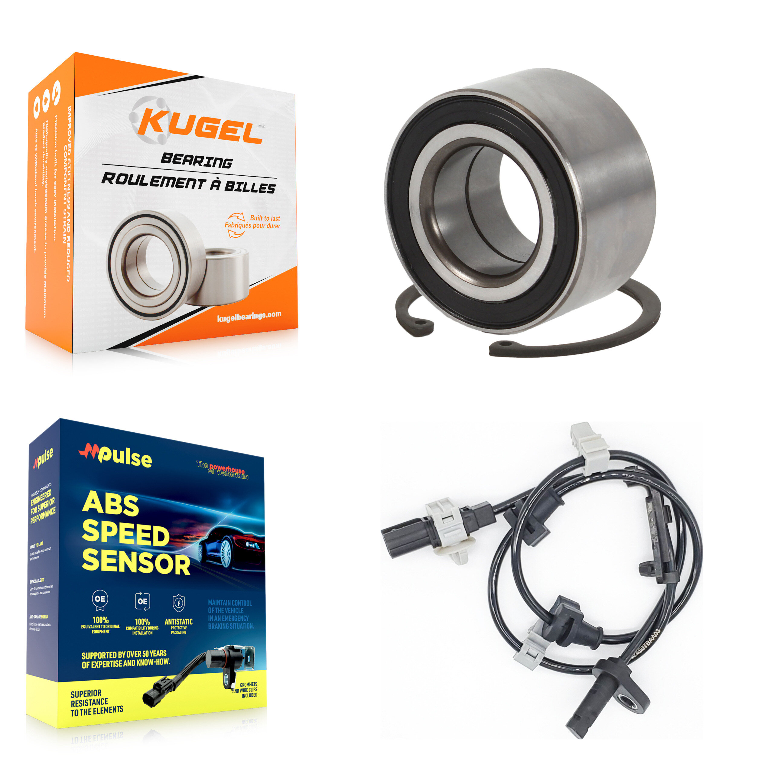 Kugel - K7S-102142 - Front Wheel Bearing Kits