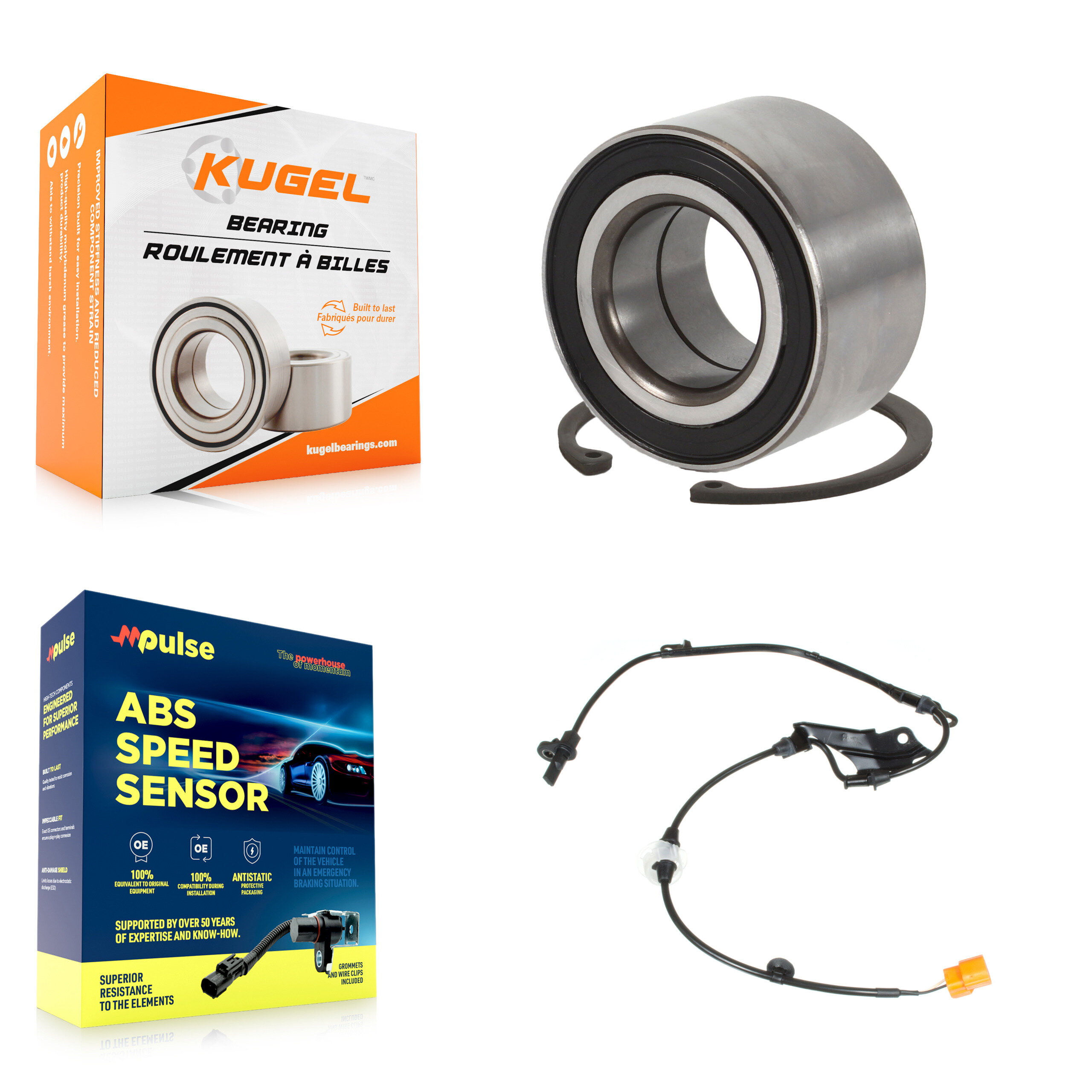 Kugel - K7S-102146 - Front Wheel Bearing Kits