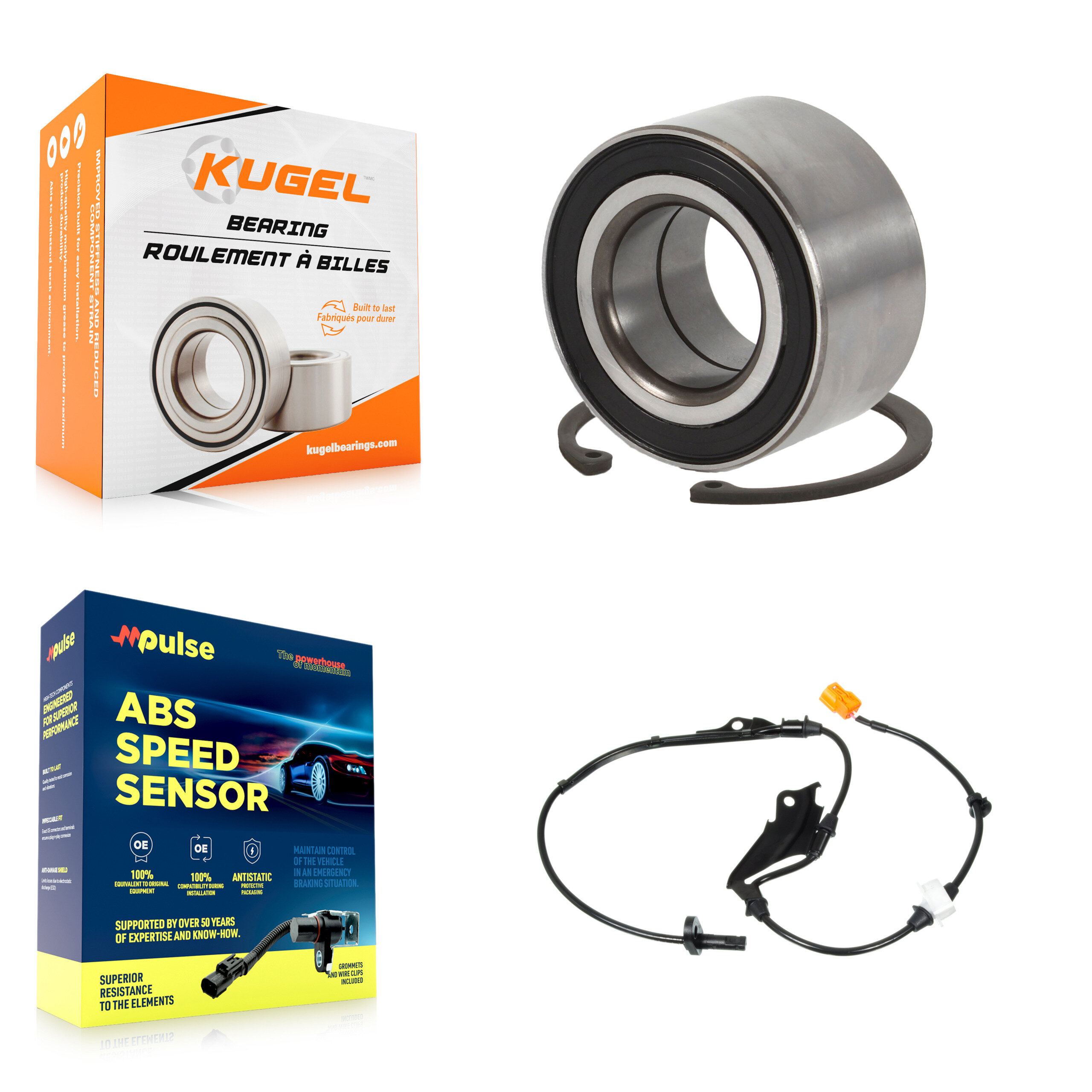 Kugel - K7S-102147 - Front Wheel Bearing Kits