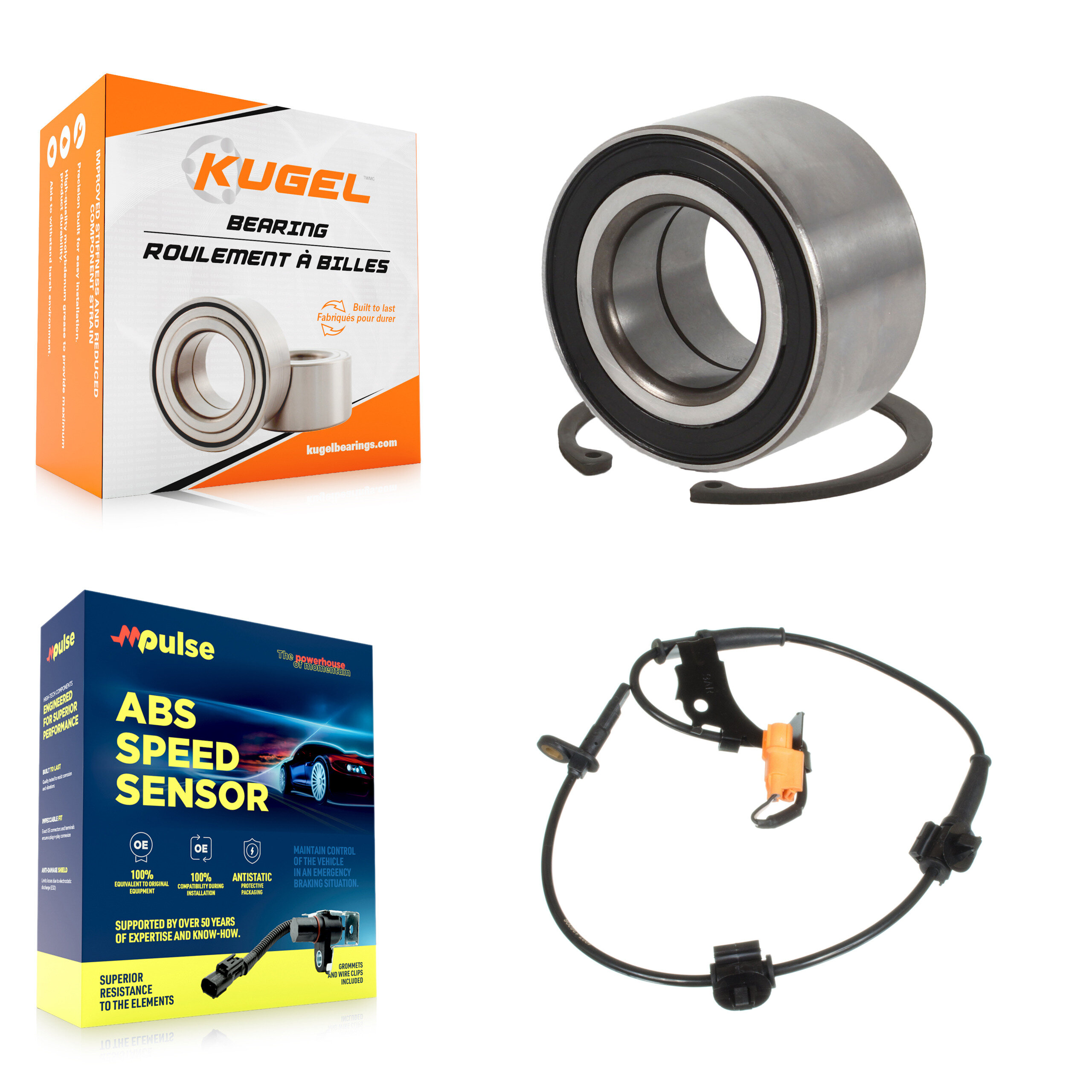 Kugel - K7S-102150 - Front Wheel Bearing Kits