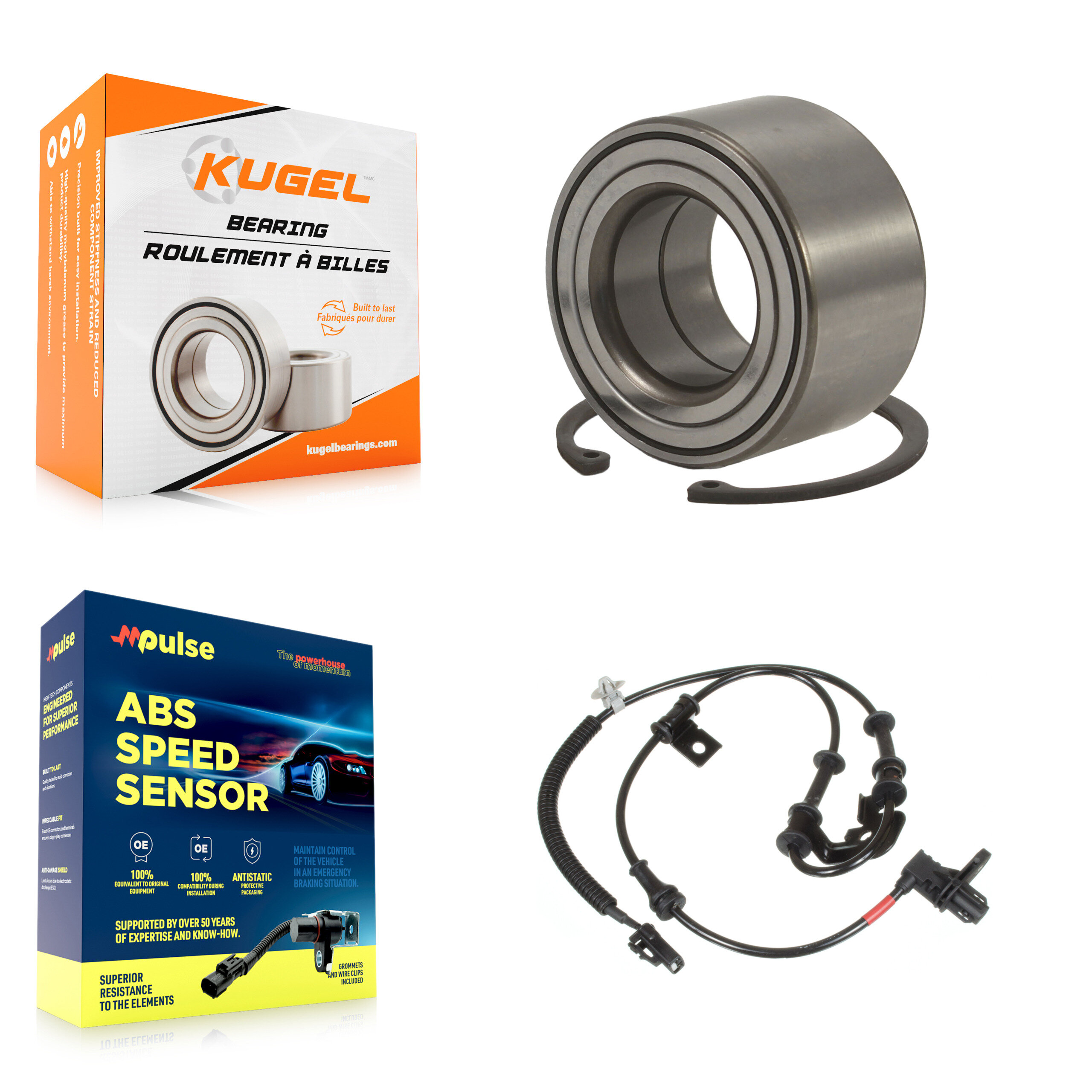 Kugel - K7S-102156 - Front Wheel Bearing Kits