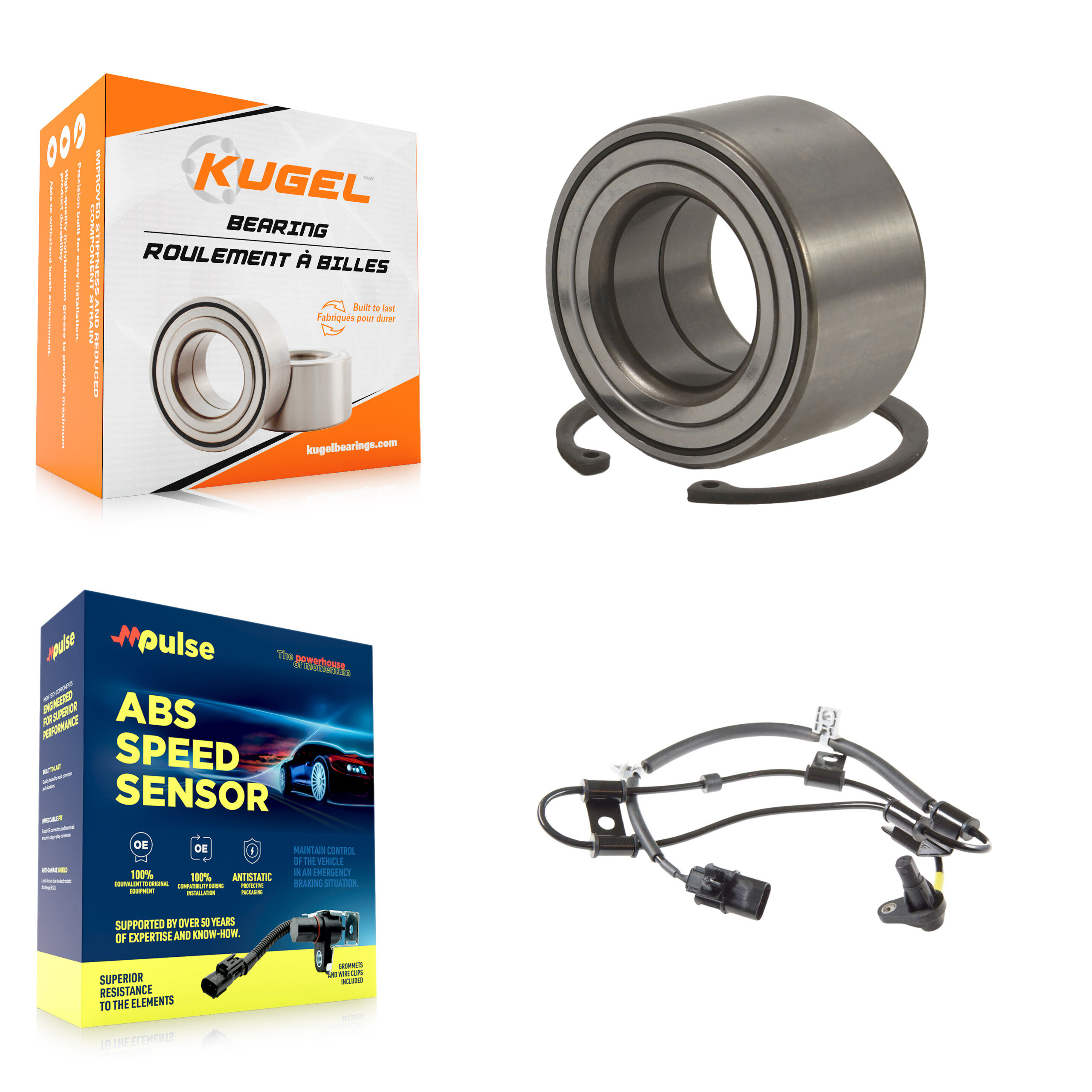 Kugel - K7S-102160 - Front Wheel Bearing Kits