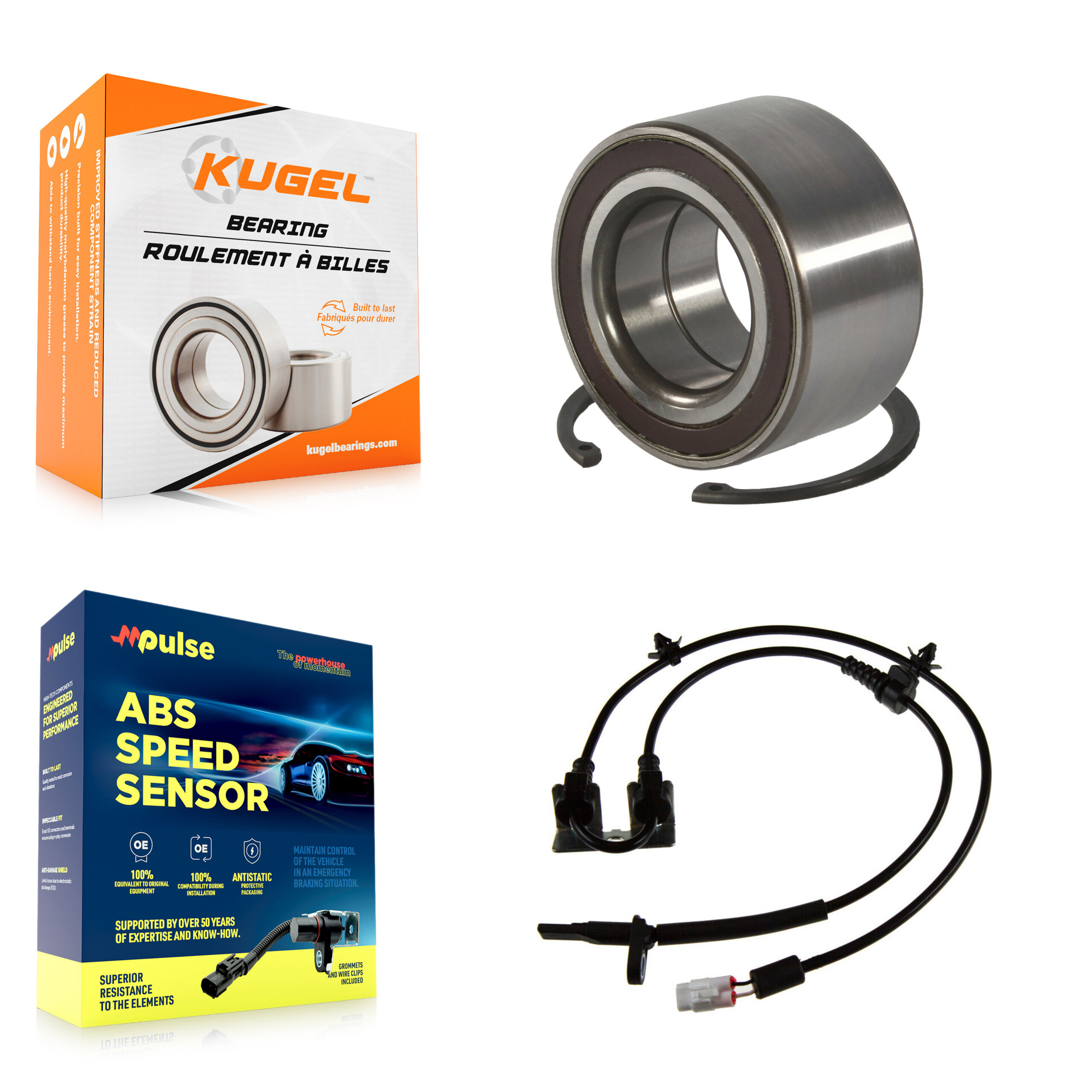 Kugel - K7S-102161 - Front Wheel Bearing Kits