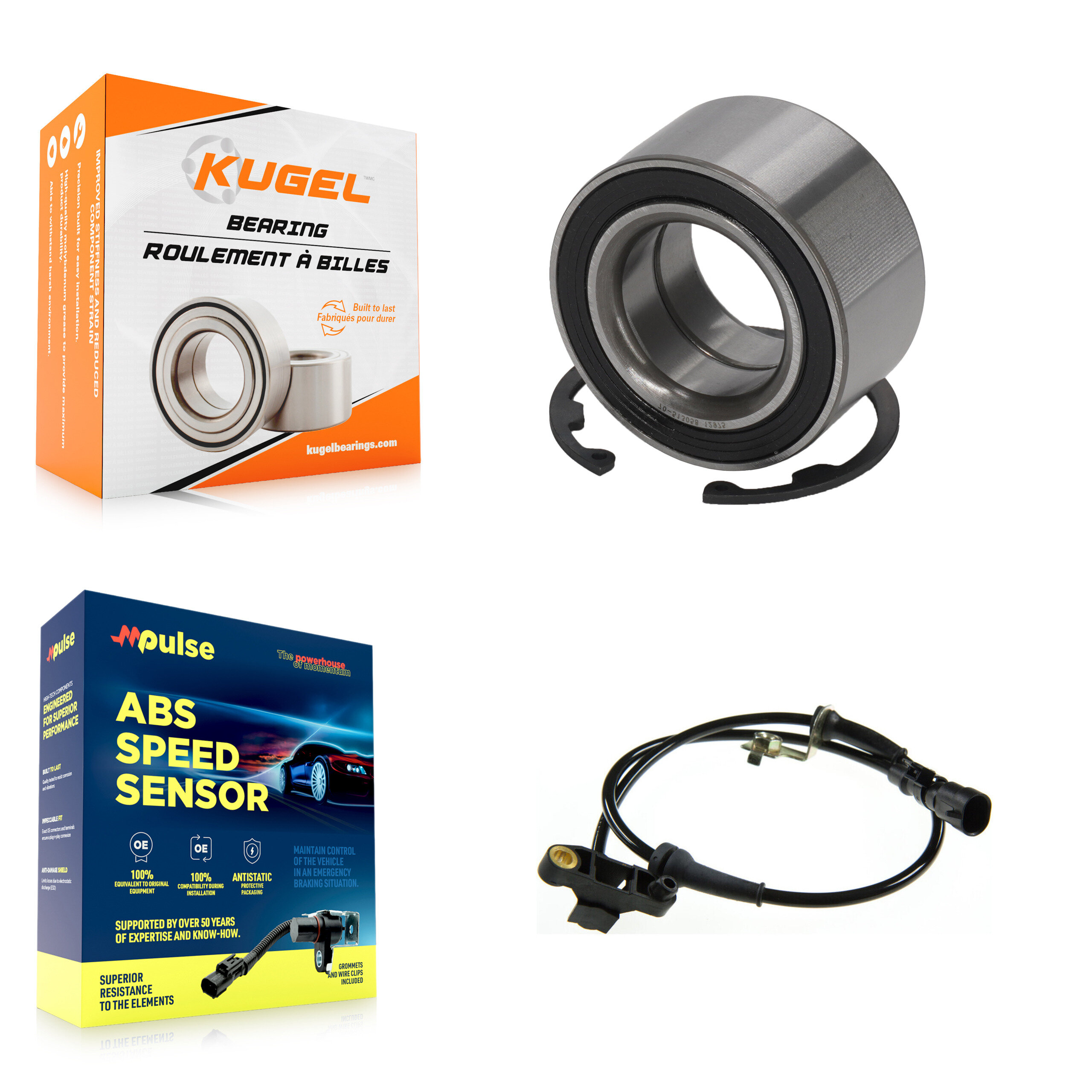 Kugel - K7S-102162 - Front Wheel Bearing Kits
