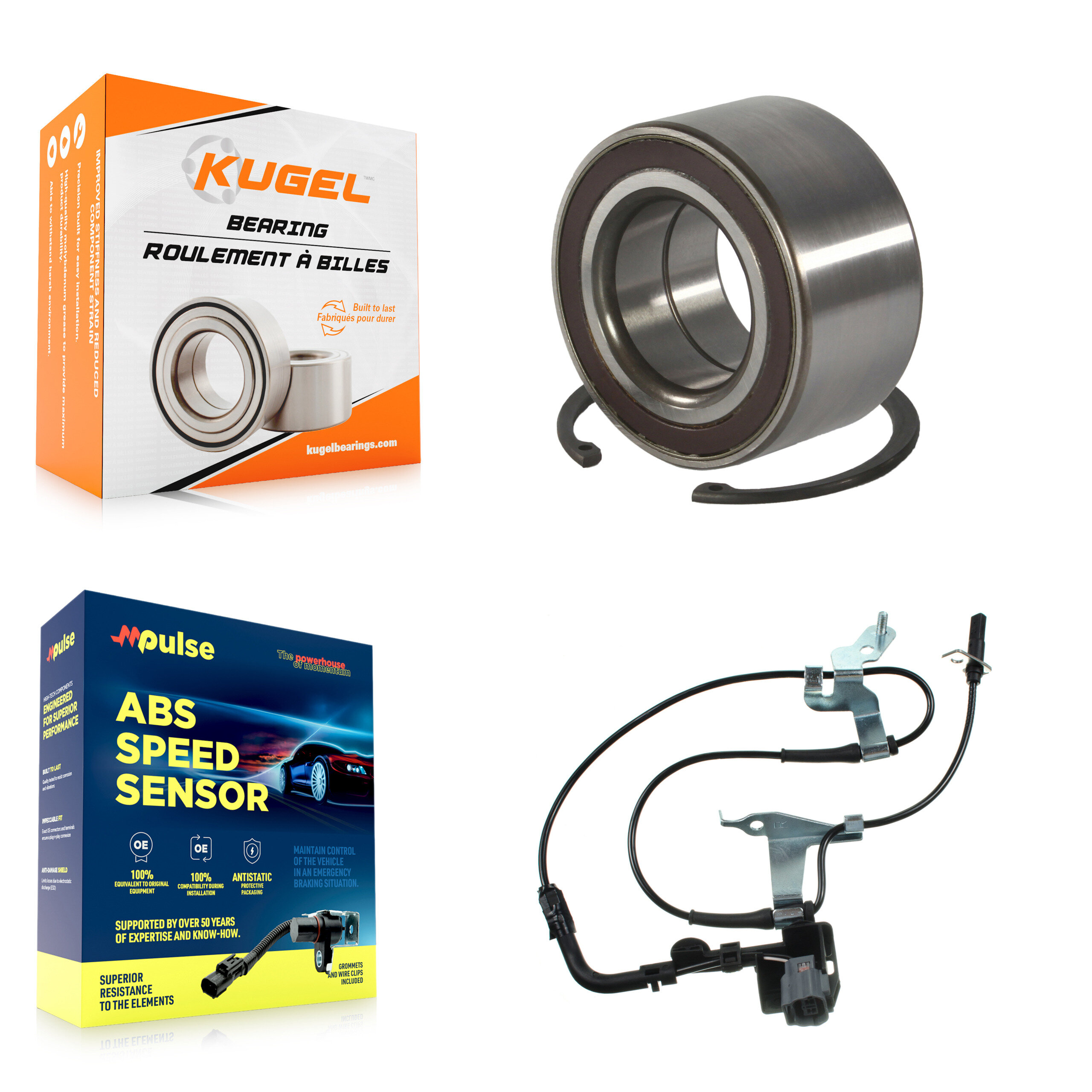 Kugel - K7S-102165 - Front Wheel Bearing Kits