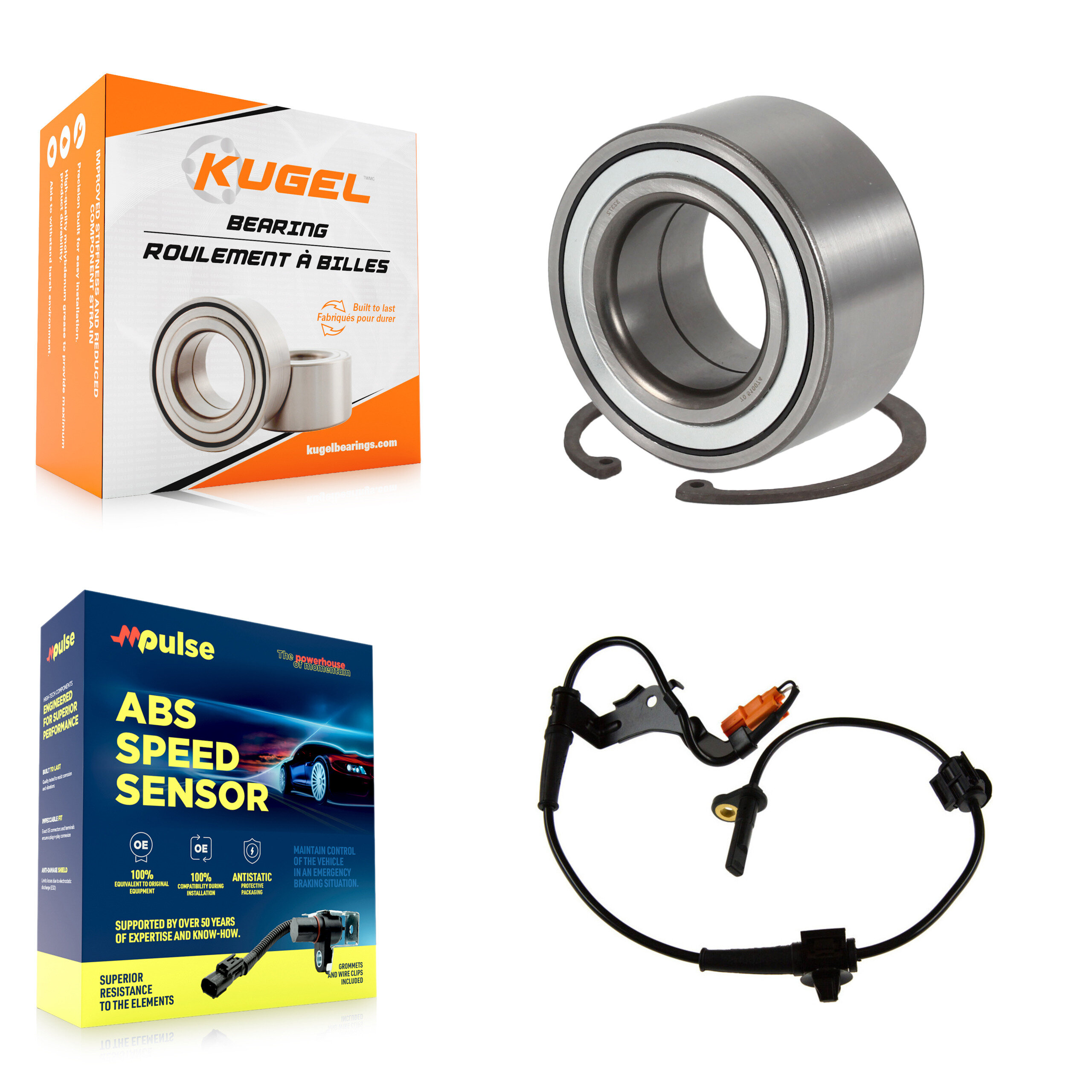 Kugel - K7S-102167 - Front Wheel Bearing Kits