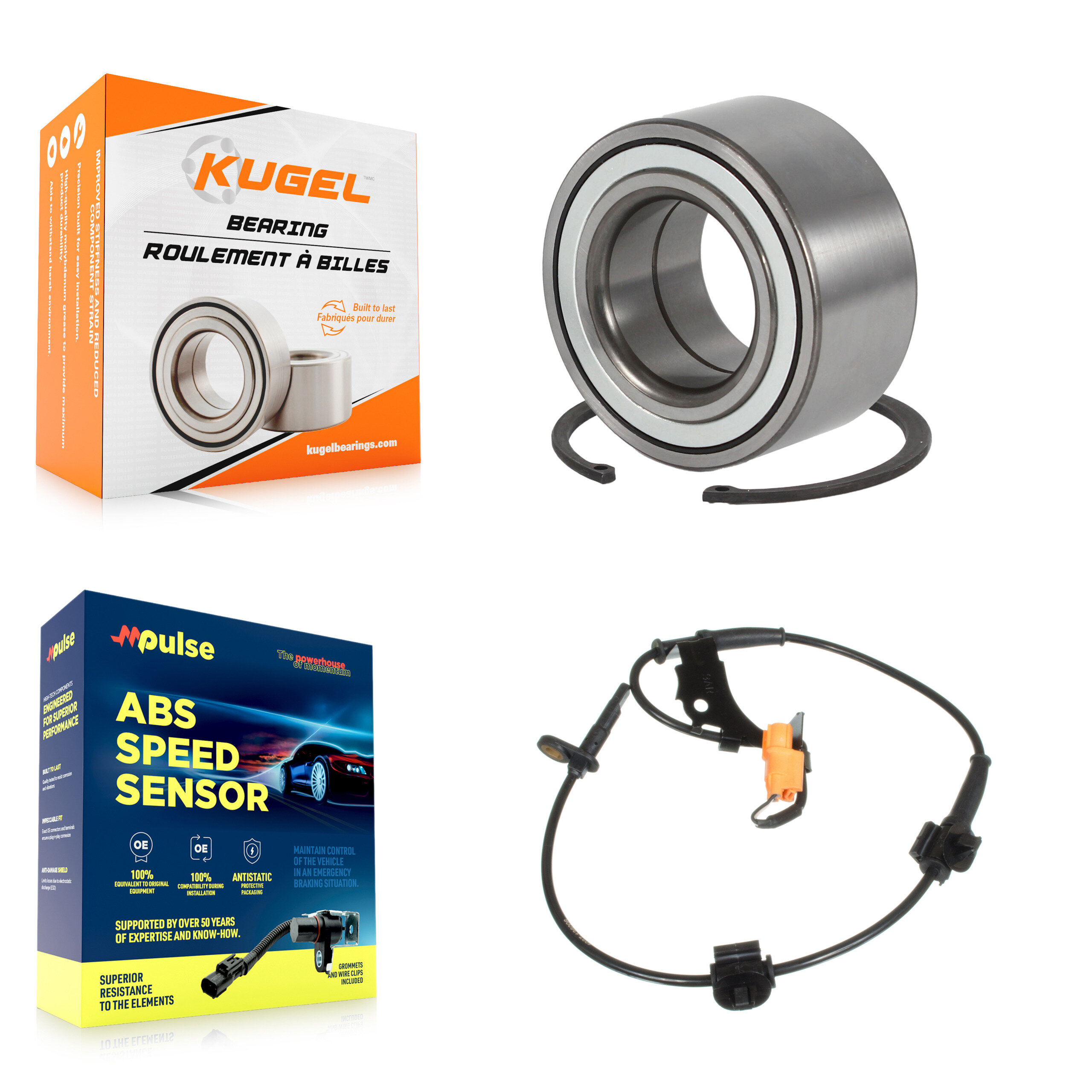 Kugel - K7S-102168 - Front Wheel Bearing Kits