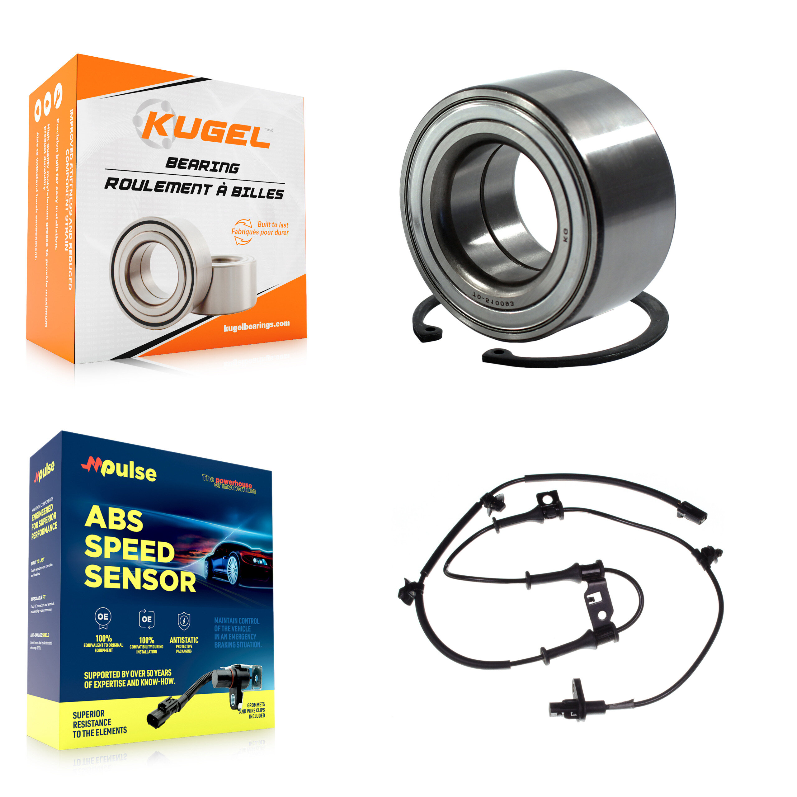 Kugel - K7S-102169 - Front Wheel Bearing Kits
