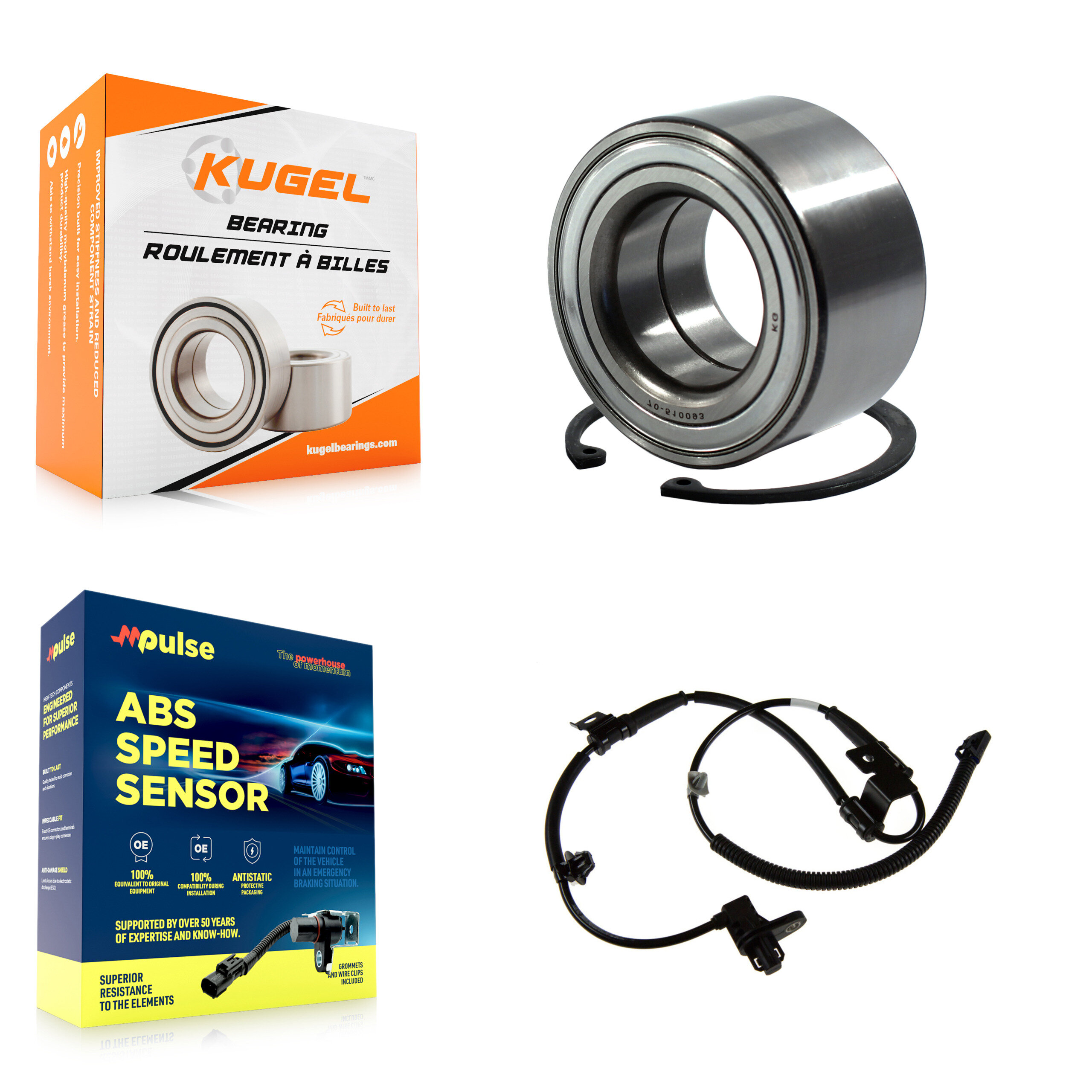 Kugel - K7S-102171 - Front Wheel Bearing Kits