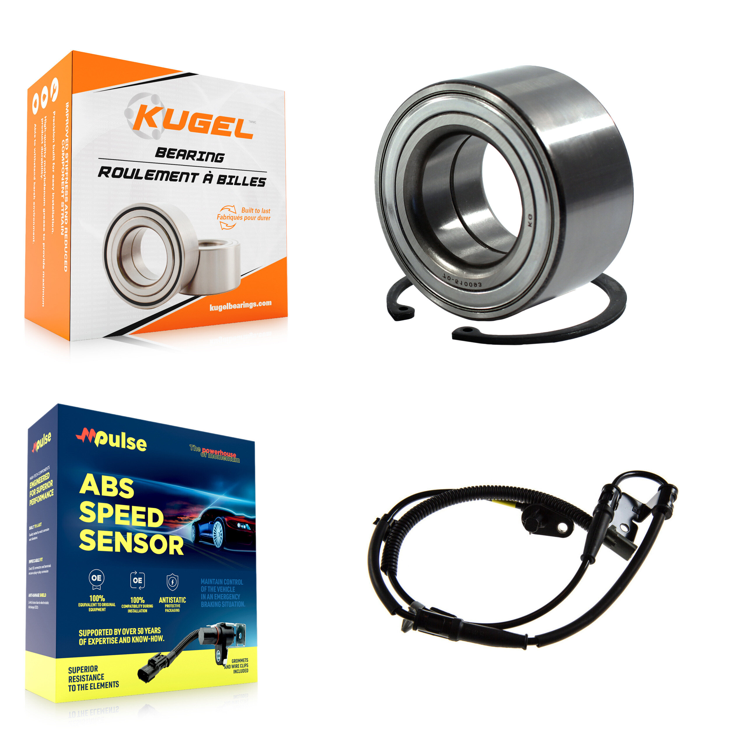 Kugel - K7S-102172 - Front Wheel Bearing Kits