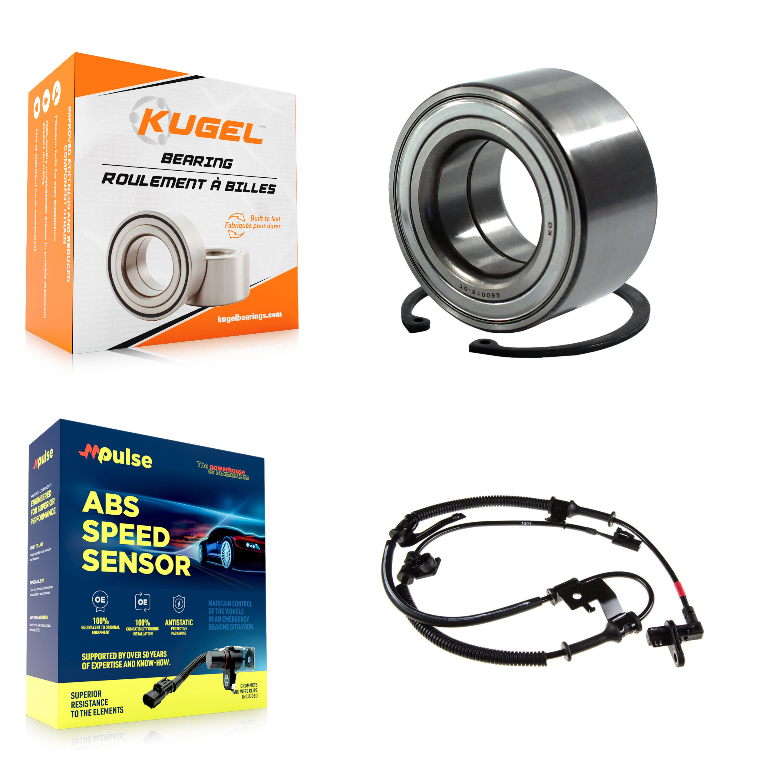 Kugel - K7S-102174 - Front Wheel Bearing Kits