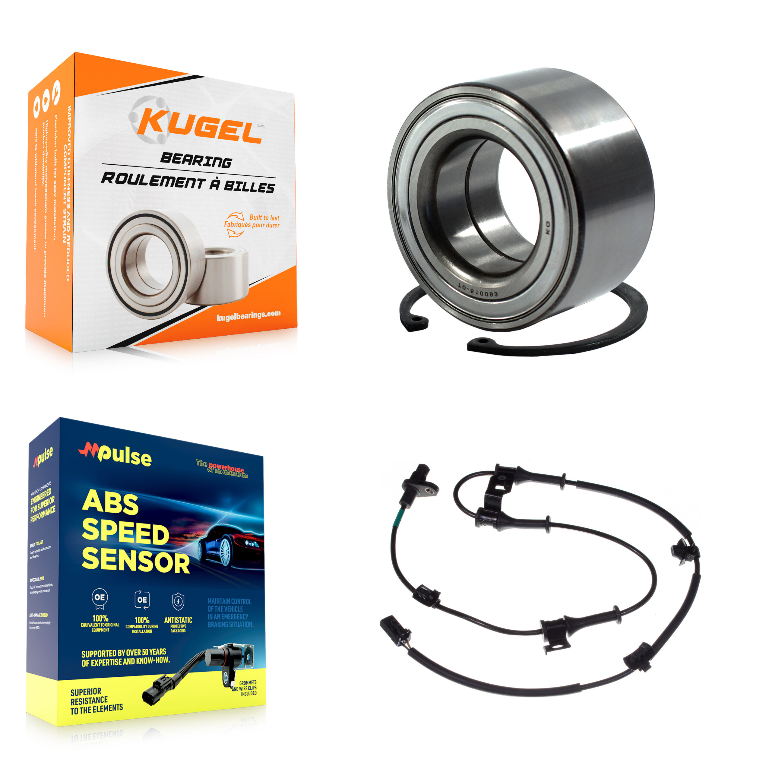 Kugel - K7S-102175 - Front Wheel Bearing Kits