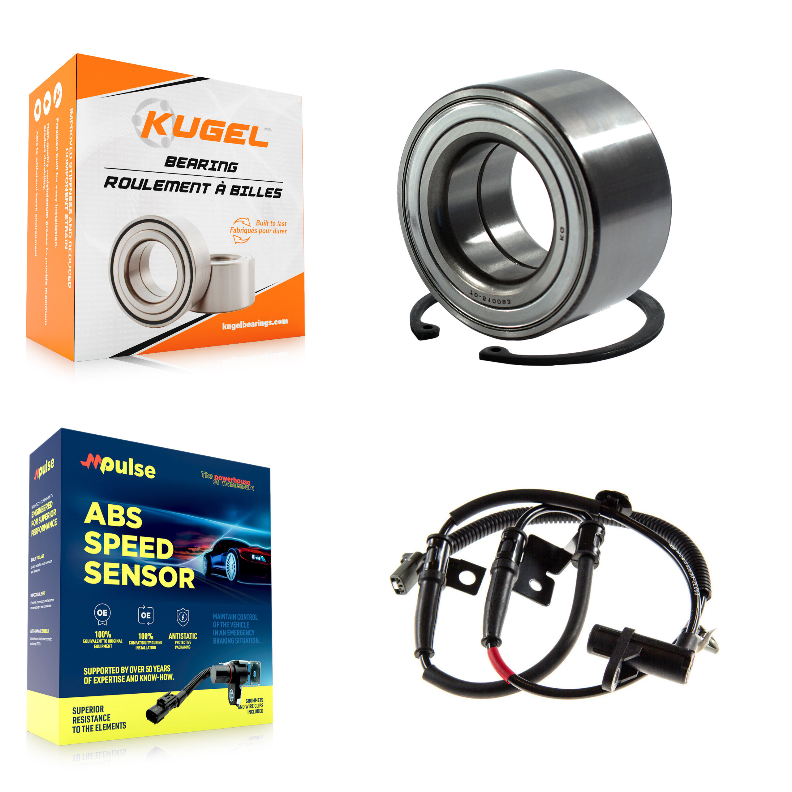 Kugel - K7S-102177 - Front Wheel Bearing Kits