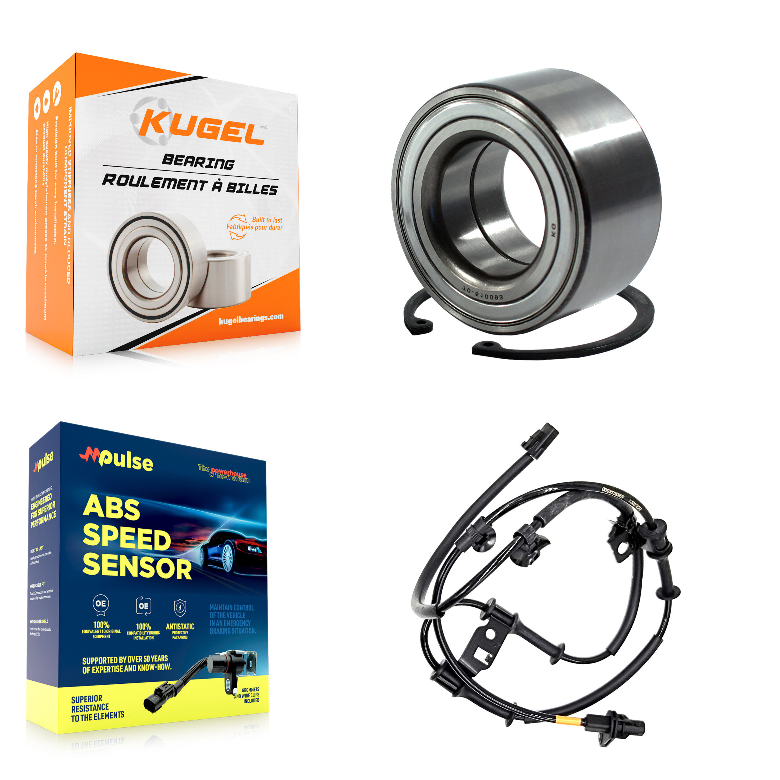 Kugel - K7S-102178 - Front Wheel Bearing Kits