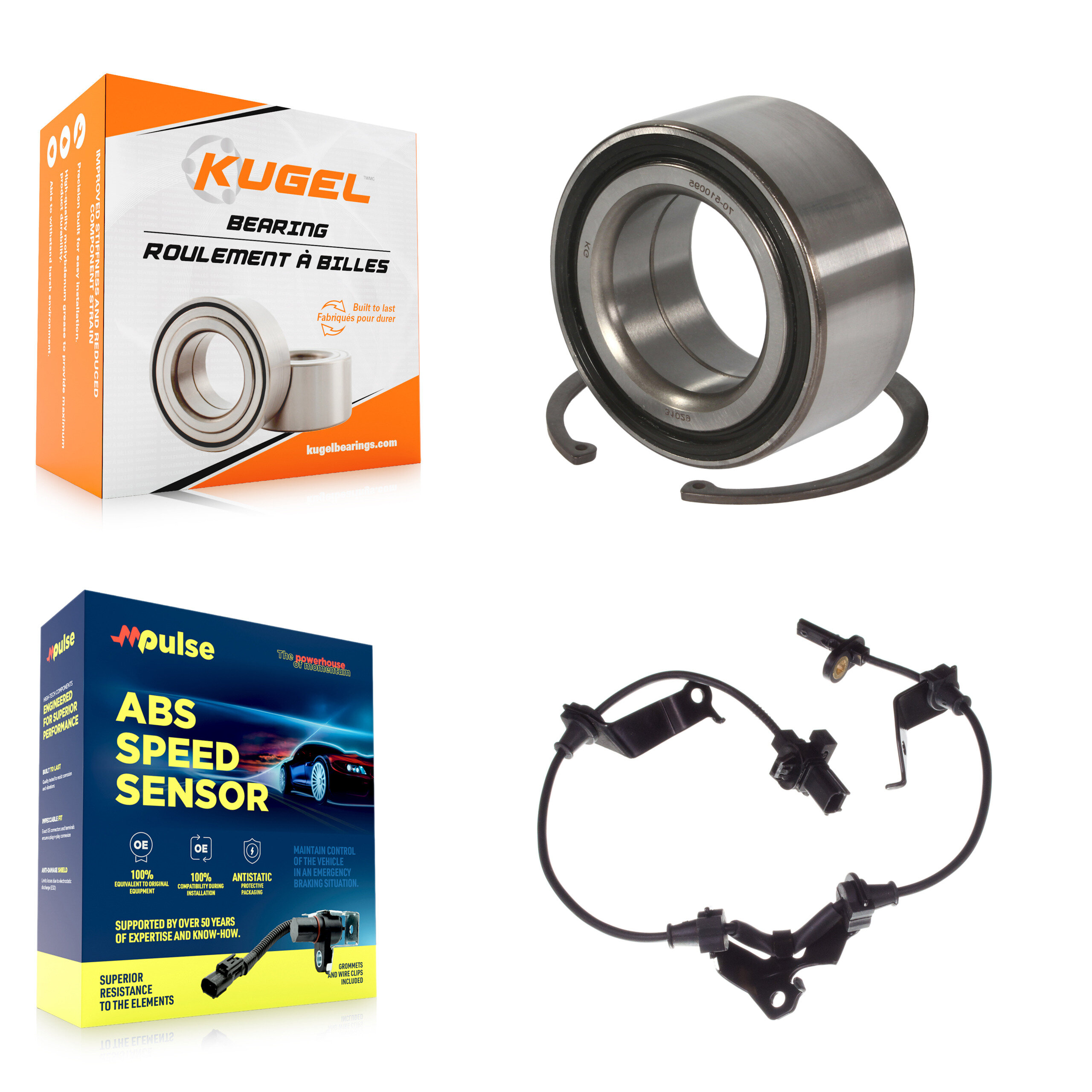Kugel - K7S-102179 - Front Wheel Bearing Kits