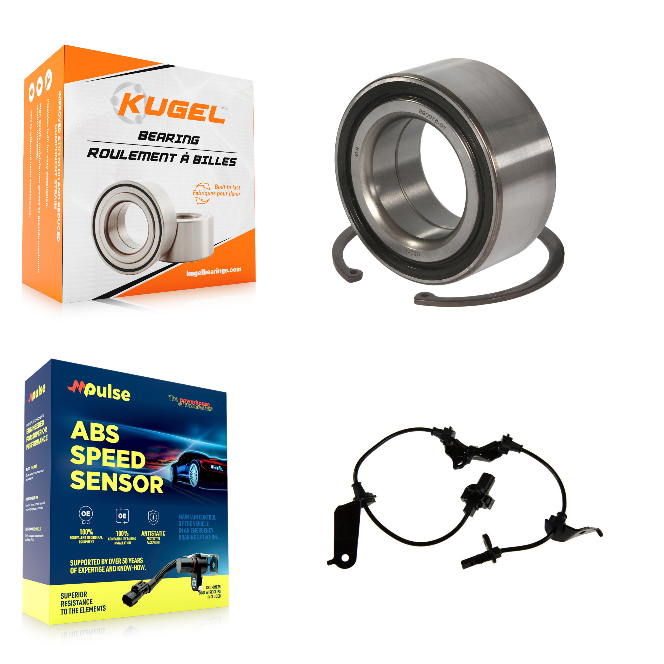 Kugel - K7S-102180 - Front Wheel Bearing Kits