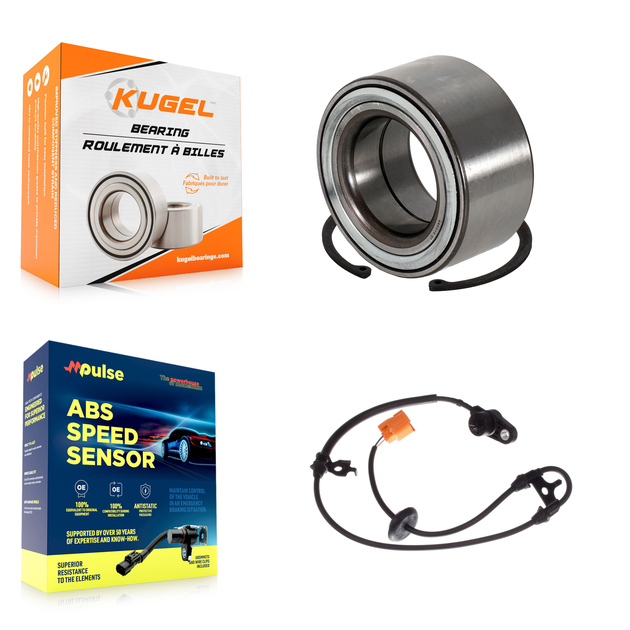 Kugel - K7S-102183 - Front Wheel Bearing Kits