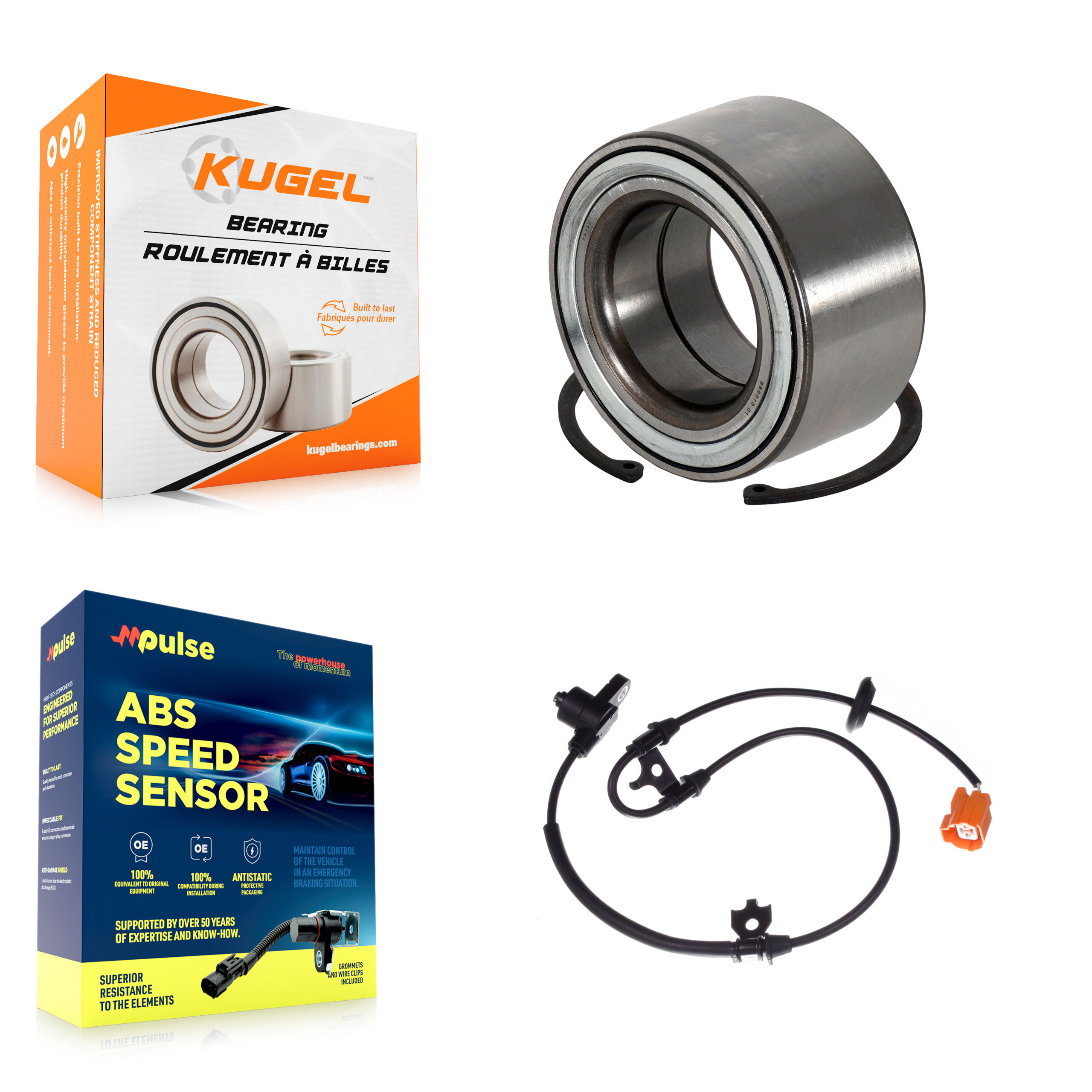 Kugel - K7S-102184 - Front Wheel Bearing Kits