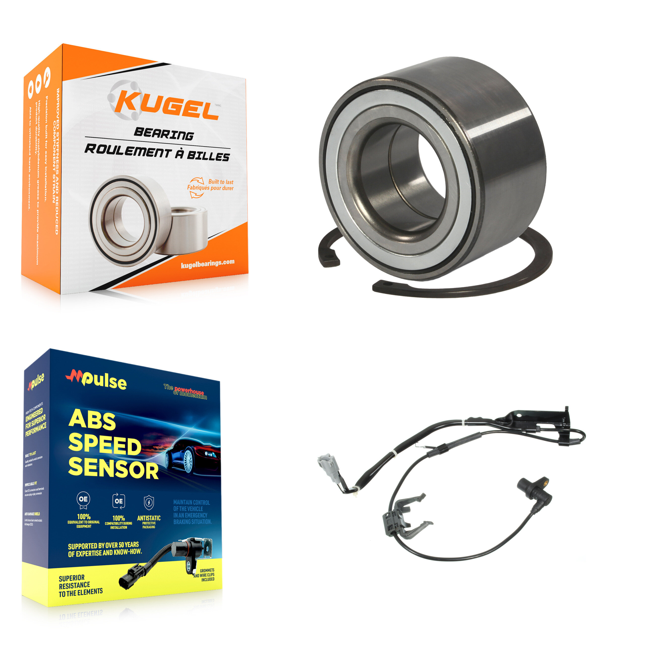 Kugel - K7S-102185 - Front Wheel Bearing Kits