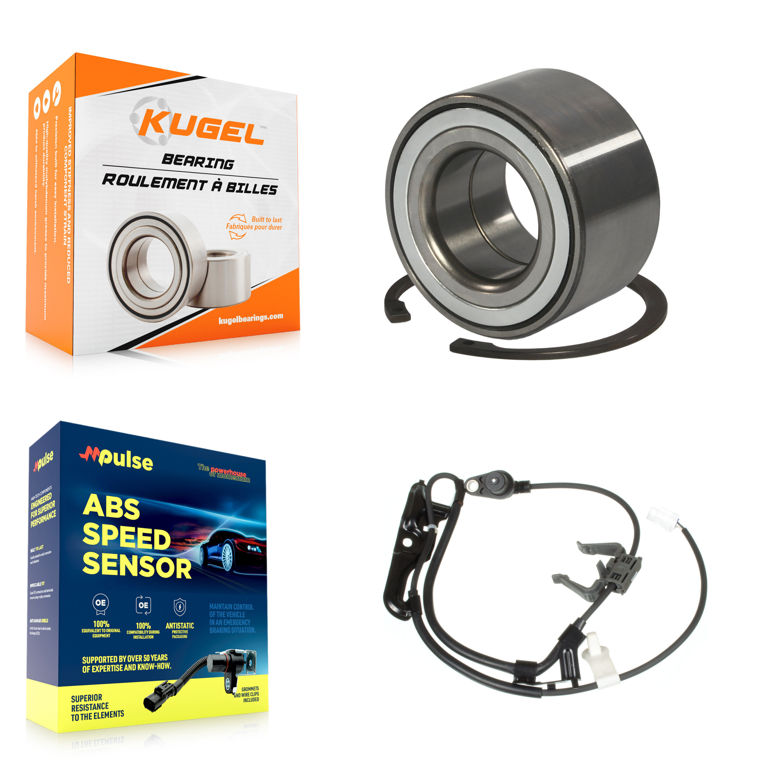 Kugel - K7S-102187 - Front Wheel Bearing Kits