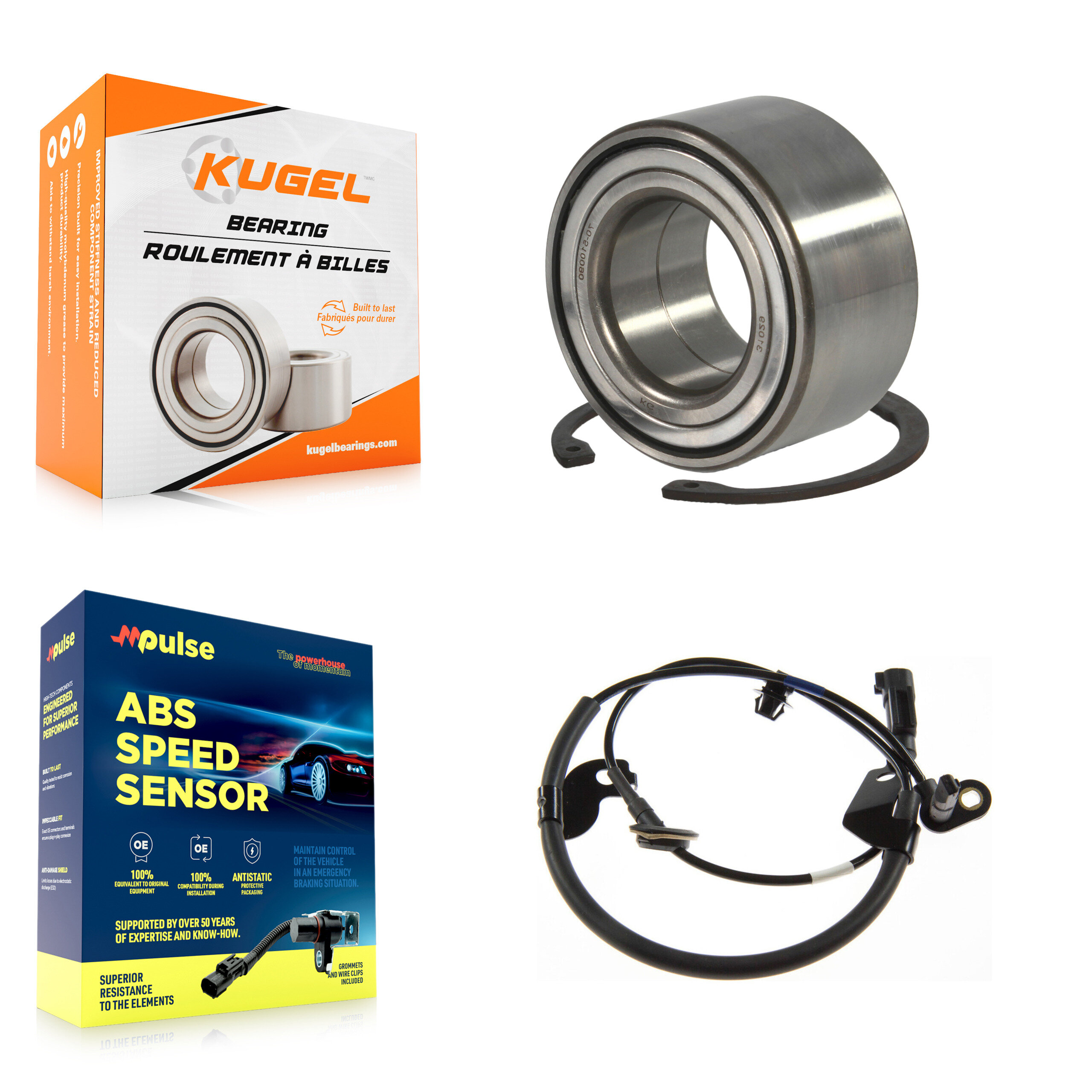 Kugel - K7S-102188 - Front Wheel Bearing Kits
