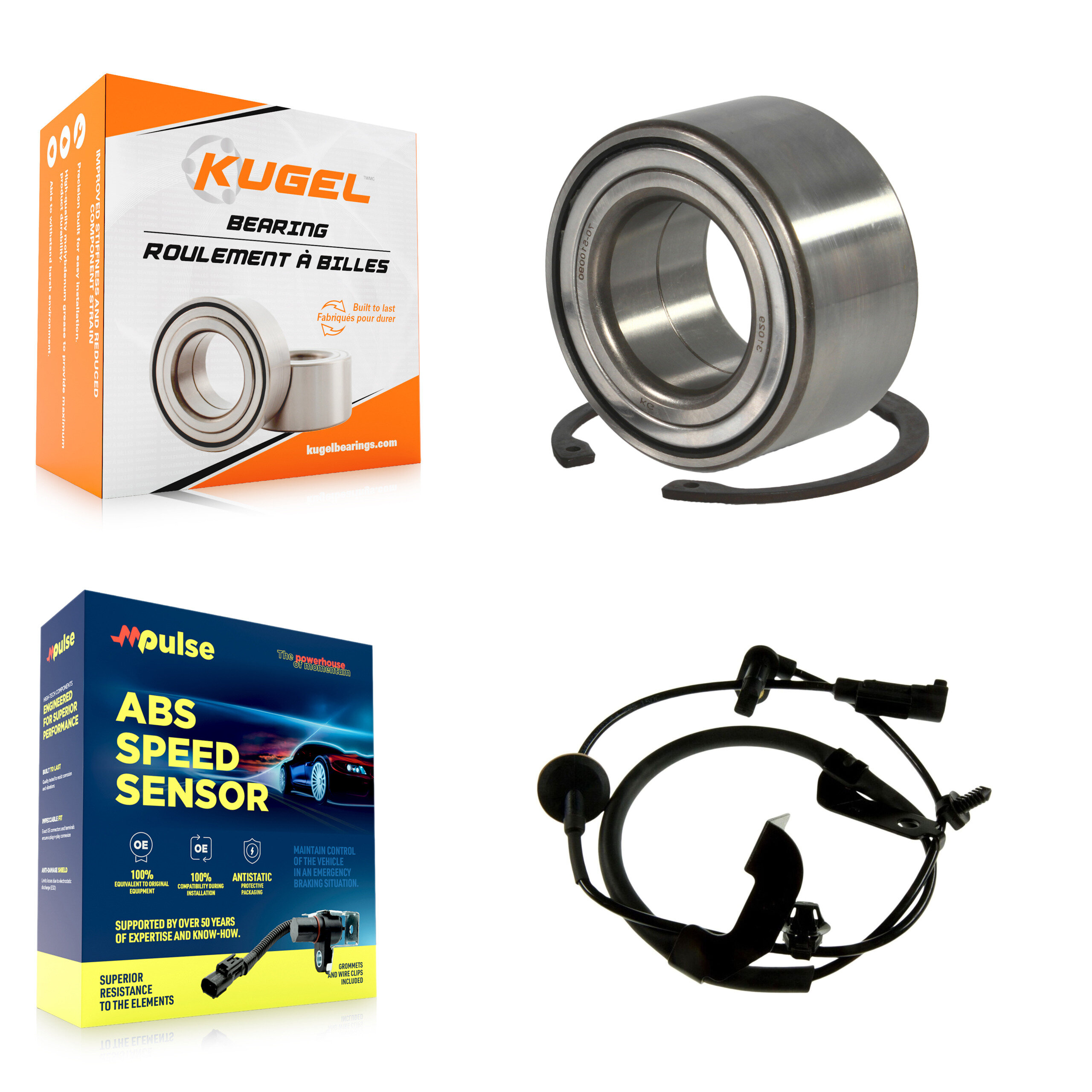 Kugel - K7S-102189 - Front Wheel Bearing Kits