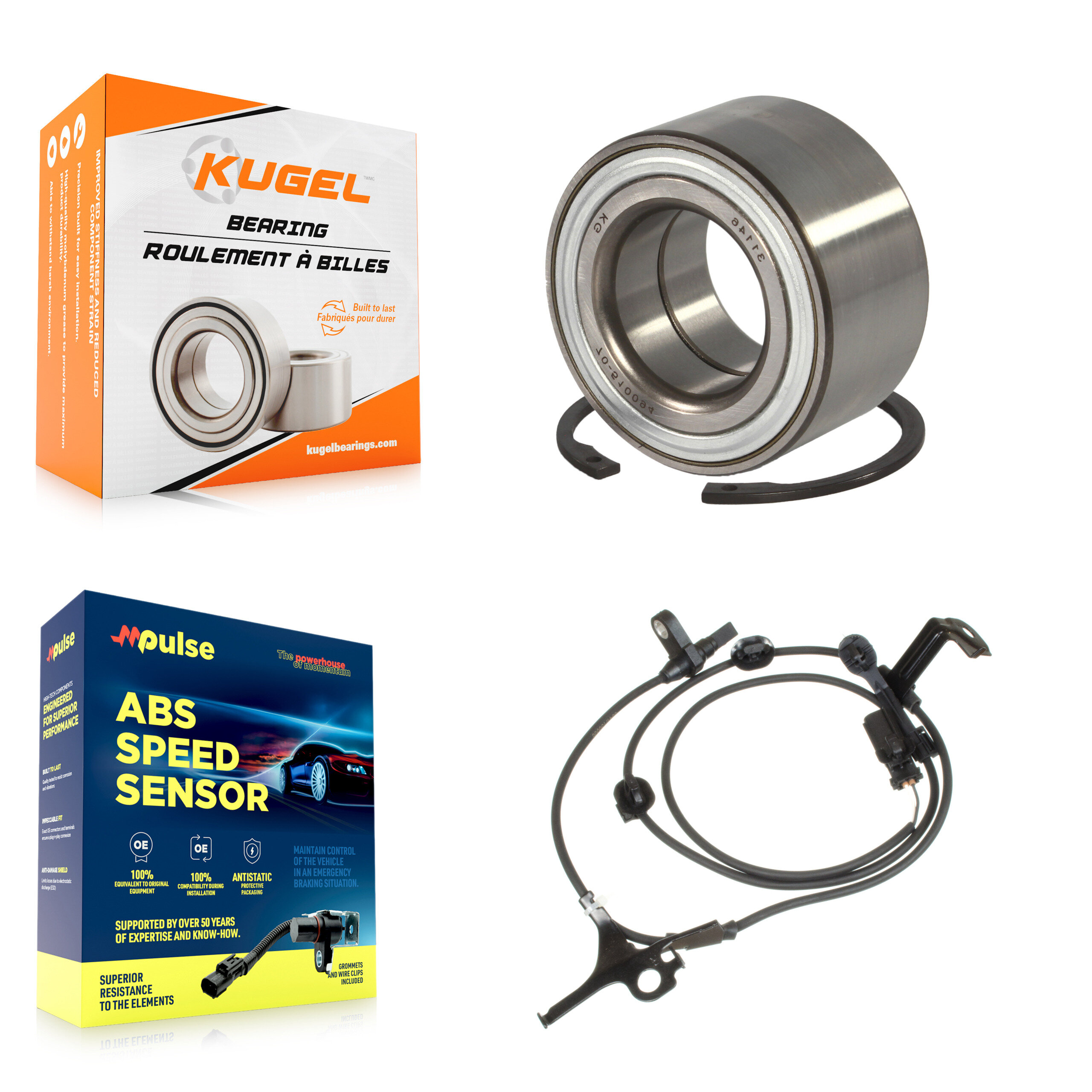 Kugel - K7S-102190 - Front Wheel Bearing Kits