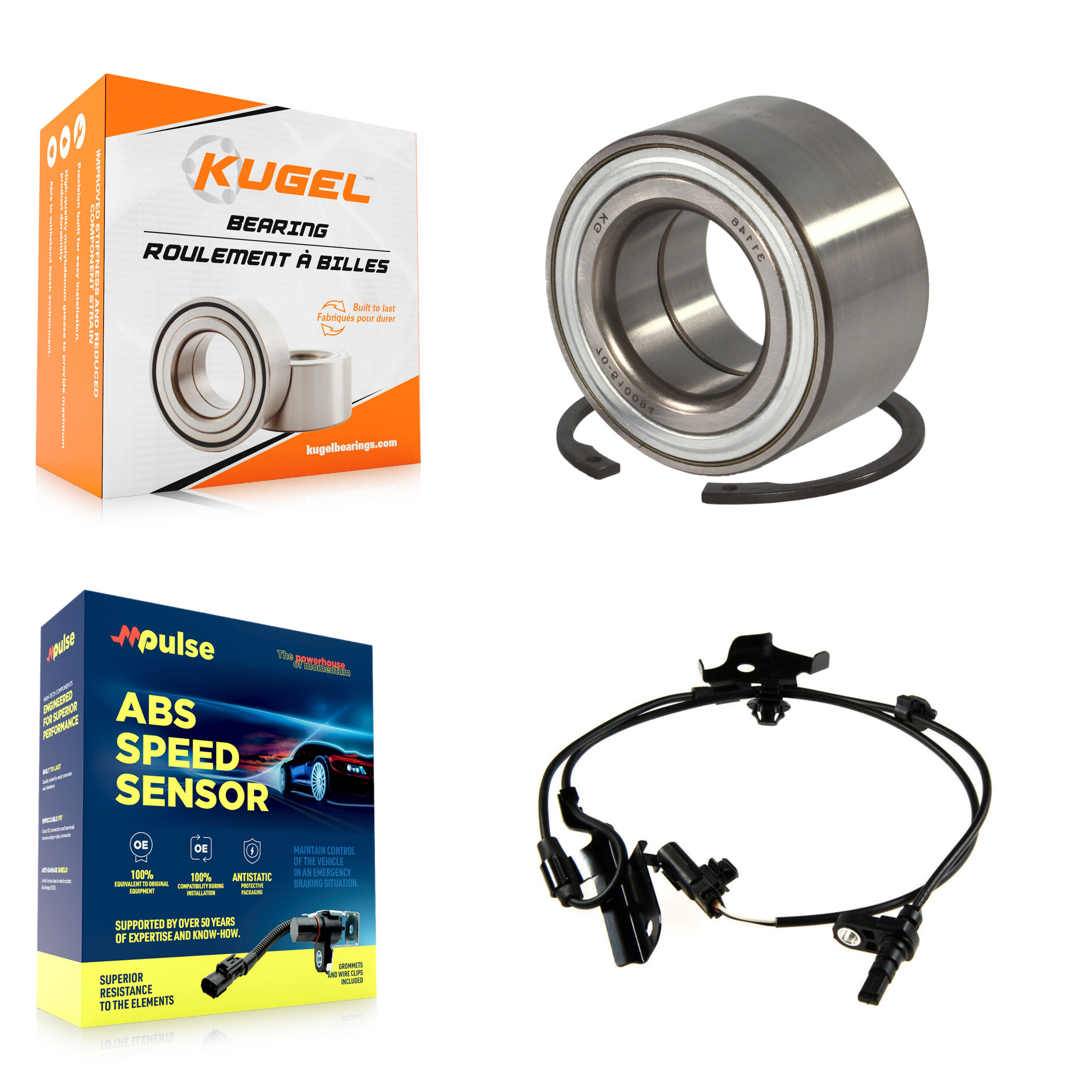 Kugel - K7S-102191 - Front Wheel Bearing Kits