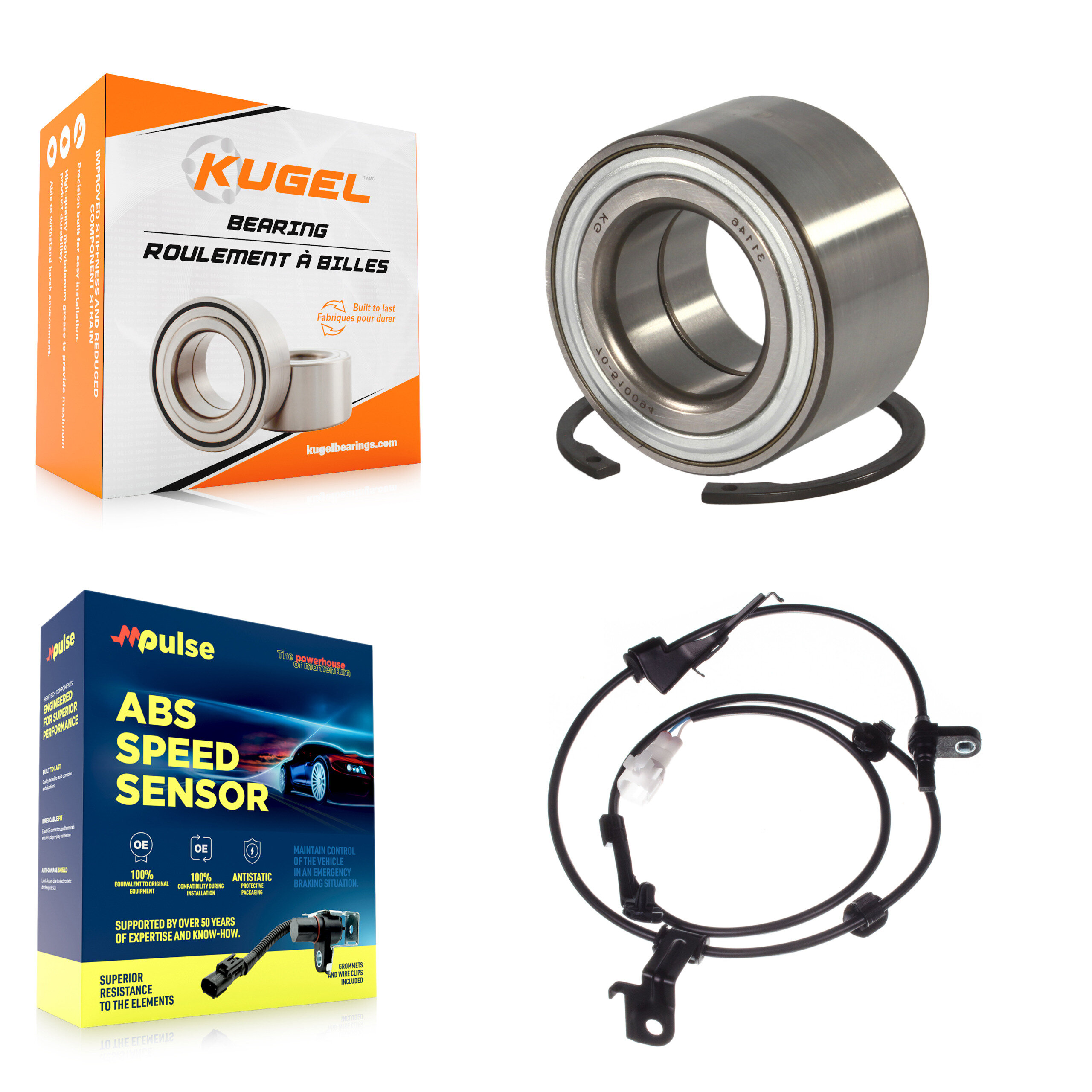 Kugel - K7S-102192 - Front Wheel Bearing Kits