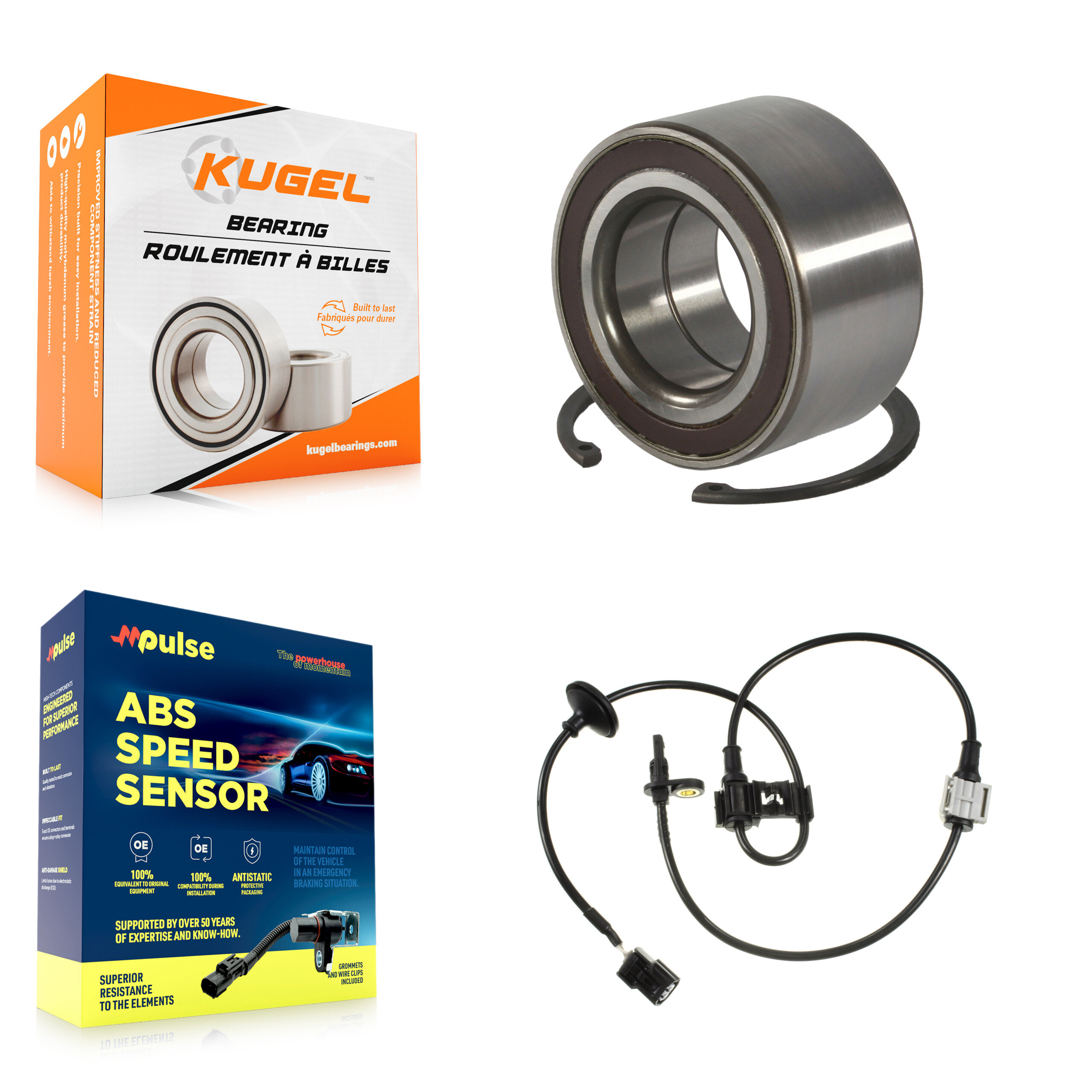 Kugel - K7S-102194 - Front Wheel Bearing Kits